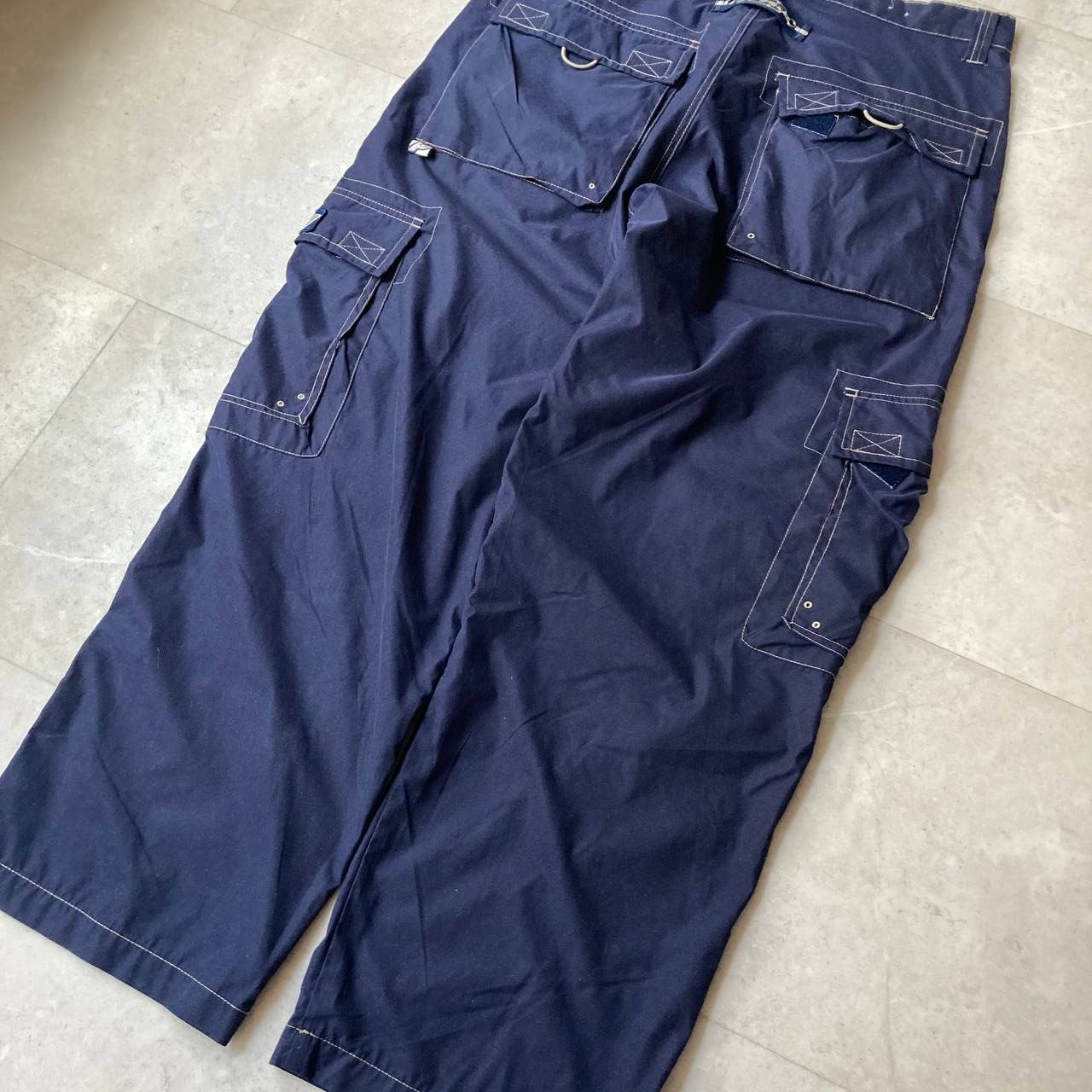 JNCO Vintage Paco Jeans Cargo Rap Baggy Pants Size US 34 / EU 50 - 9 Thumbnail