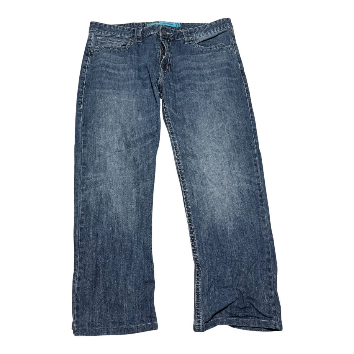Other Rock & Roll Cowboy Revolver Straight Jeans 37x27 Size US 37 - 3 Thumbnail