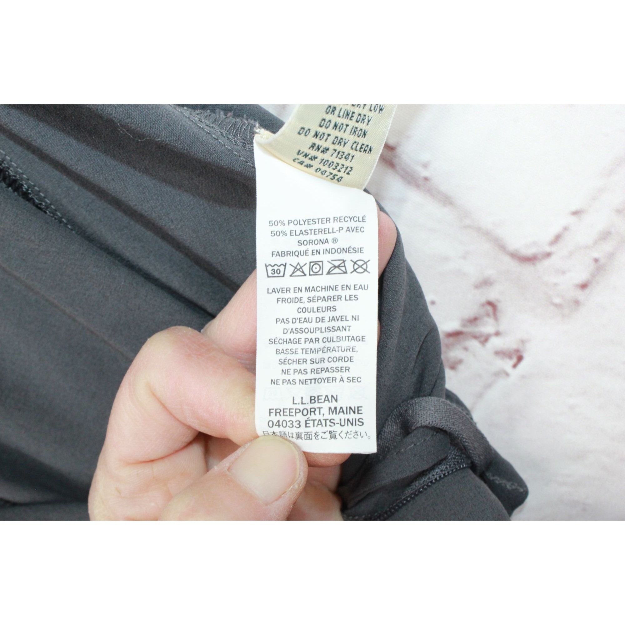 L.L. Bean LL Bean Women's Mountainside Pants Alloy Gray Size 4 Size 27" / US 4 / IT 40 - 9 Thumbnail