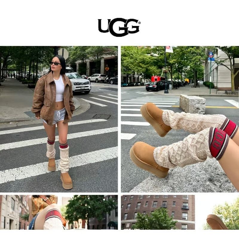 Ugg NEW! UGG Women's Classic Sweater Letter Boots Size US 8 / IT 38 - 3 Thumbnail