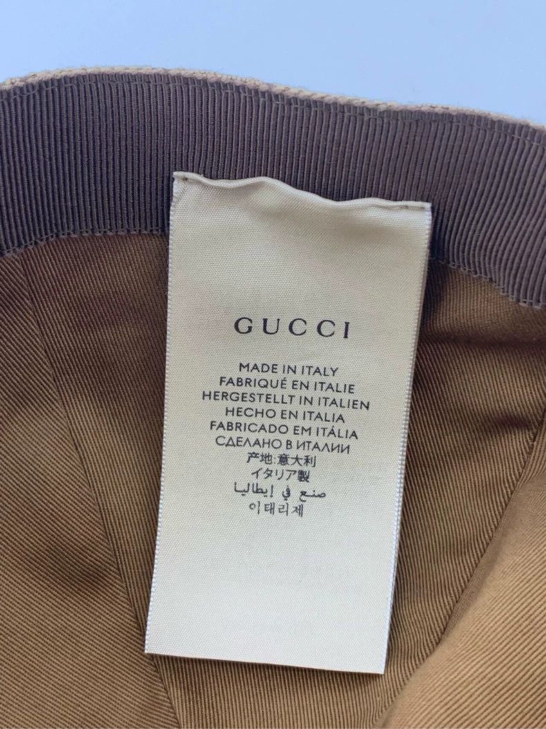 Gucci Gucci Size L Double G full print canvas brown cap size L Size ONE SIZE - 9 Thumbnail