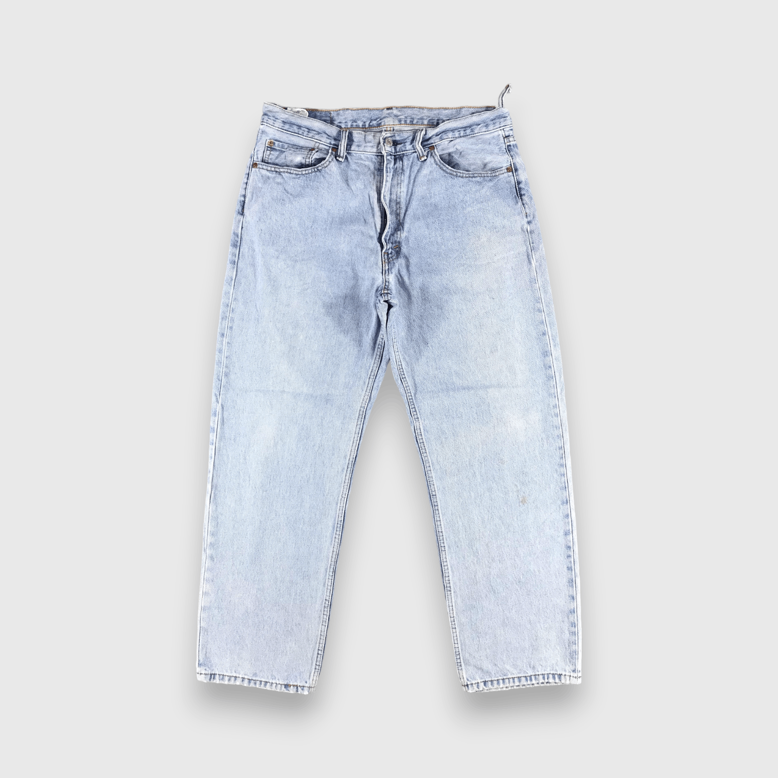 Levi's Vintage Light Wash Levis 550 Jeans-J2272 Size US 35 - 1 Thumbnail