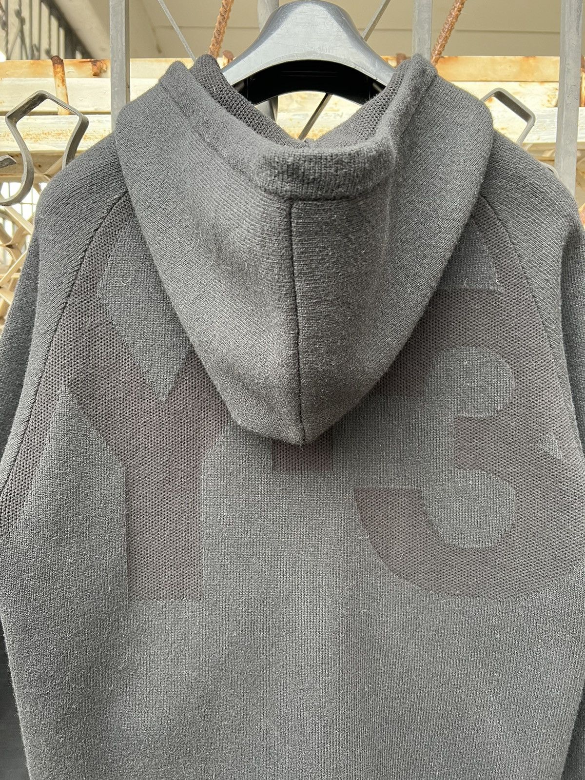 Adidas Yohji Yamamoto Y-3 Zip Hoodie Wool Big Logo rare Size US M / EU 48-50 / 2 - 7 Thumbnail