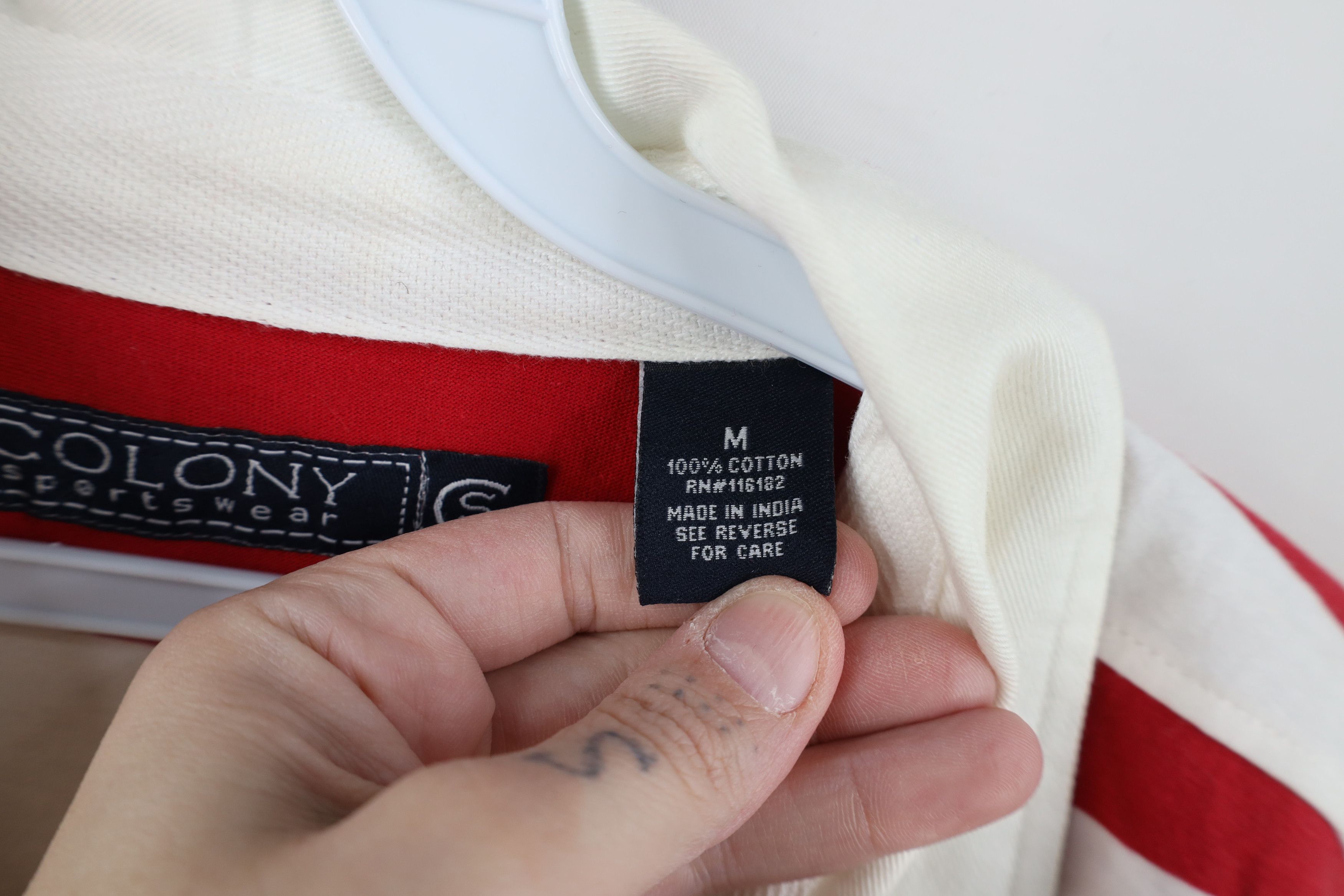 Deadstock Vintage Ohio State University Rugby Polo Shirt