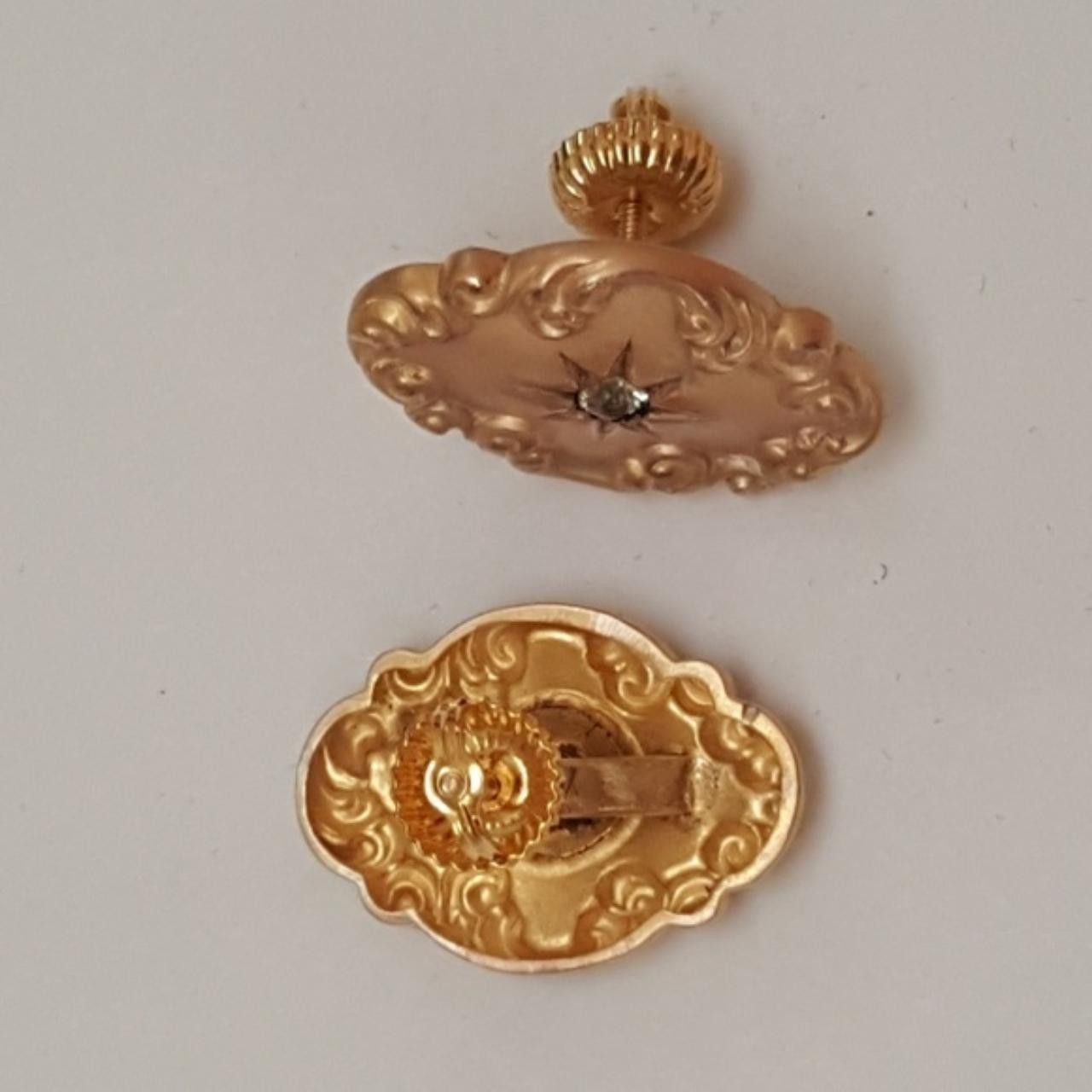 Other Victorian 14k gold .25ct Diamond Studs Earrings Size ONE SIZE - 5 Thumbnail