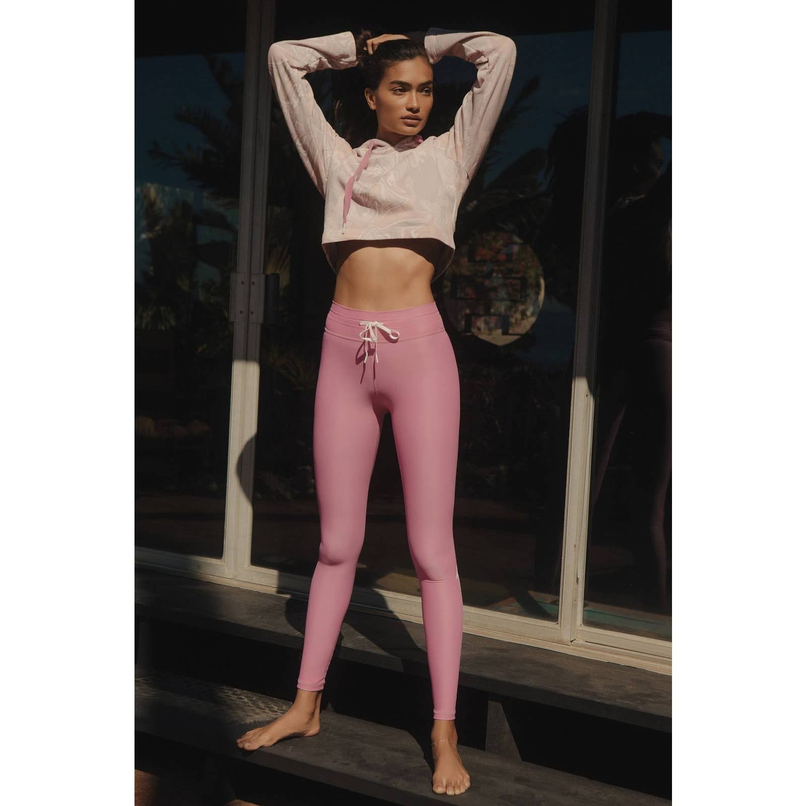 Anthropologie New Anthropologie The Upside Marbled Hoodie $148 X-SMALL Size XS / US 0-2 / IT 36-38 - 5 Thumbnail
