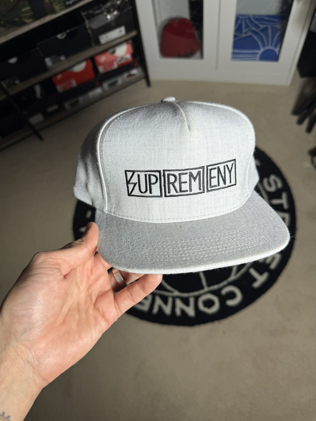 Supreme SURPEME SUBHUMANS 5 PANEL SNAPBACK HAT STARTER LOGO Size ONE SIZE - 1 Thumbnail