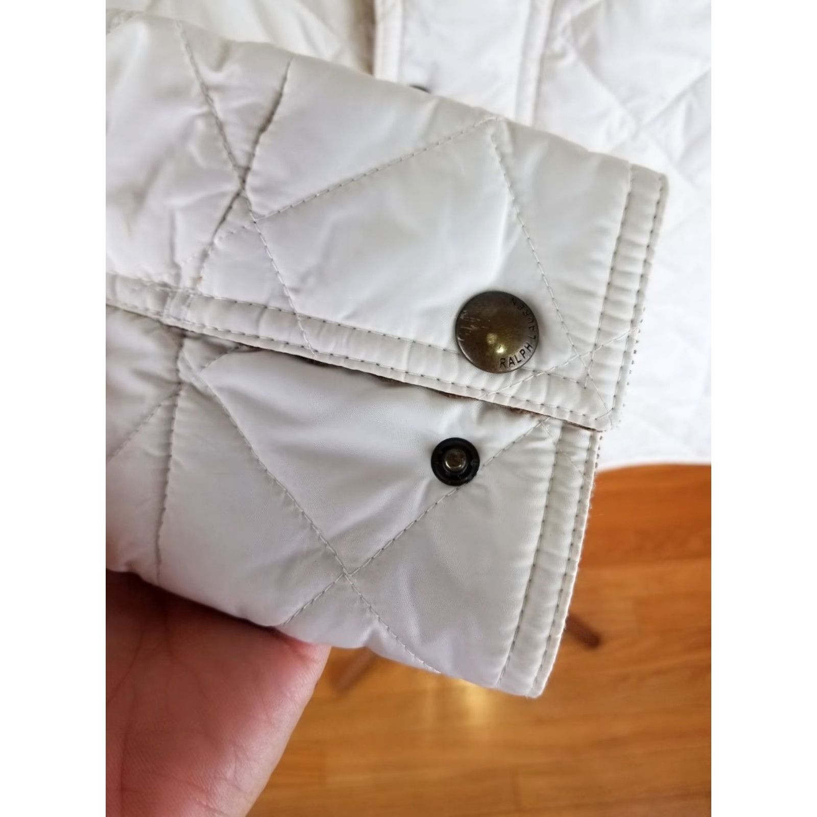 Polo Ralph Lauren VINTAGE Y2K RALPH LAUREN POLO SPORT WHITE QUILTED JACKET SZ WOMEN'S XS Size XS / US 0-2 / IT 36-38 - 5 Thumbnail