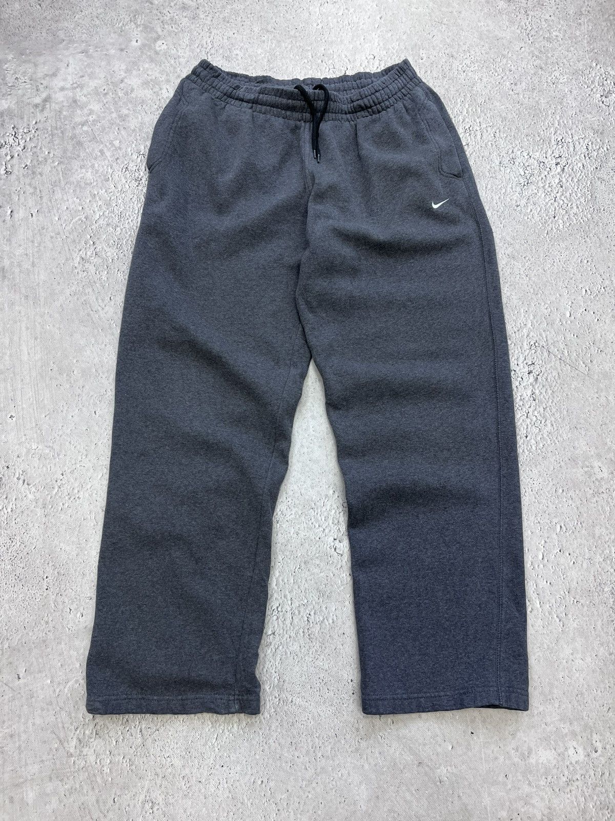 Nike × Vintage Y2K Nike Nylon Pants Track Drill 0Os Logo Swoosh Size US 34 / EU 50 - 2 Thumbnail
