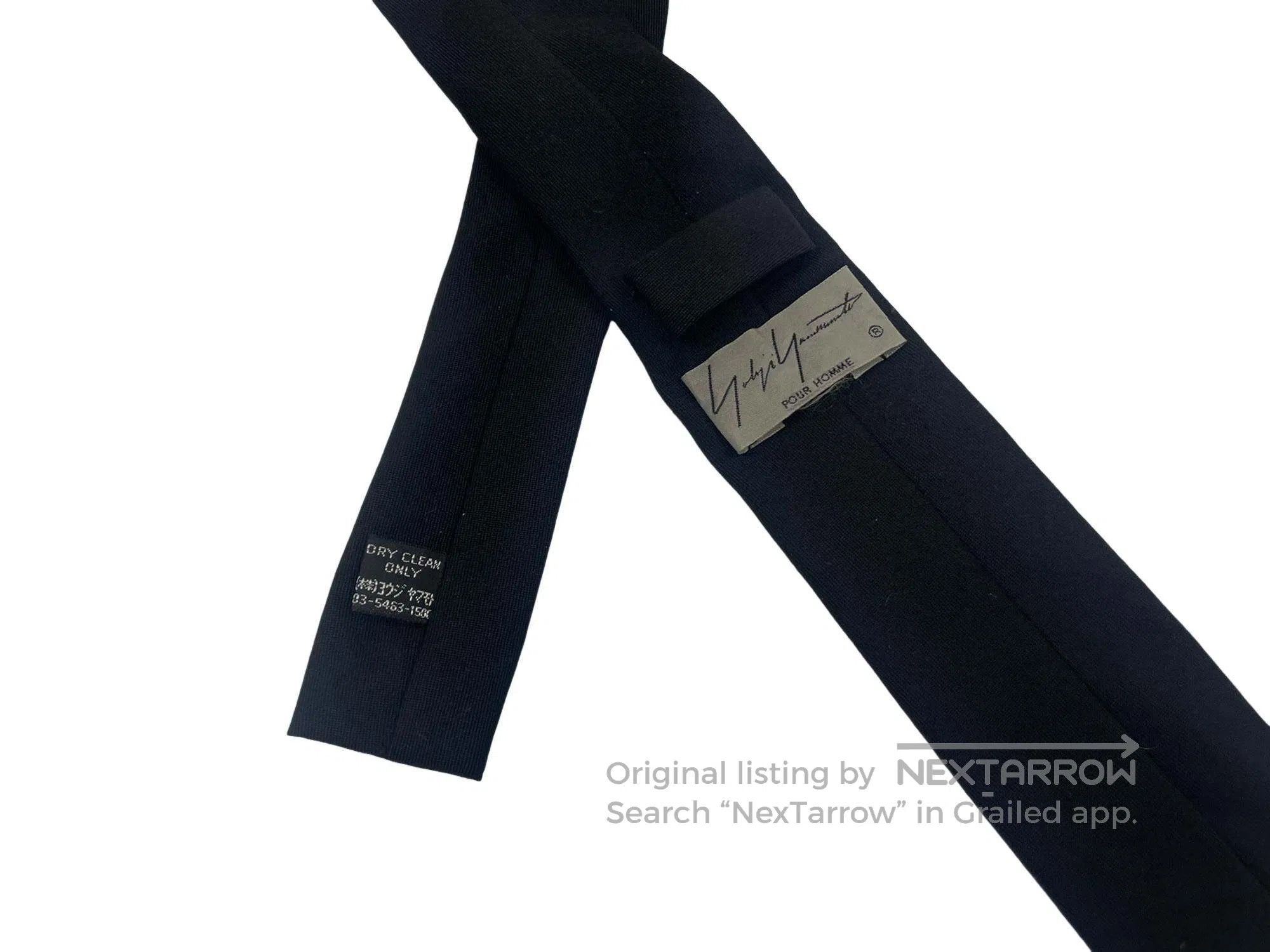 Yohji Yamamoto Yohji Yamamoto Japanese Akita Dog Tie Size ONE SIZE - 3 Thumbnail