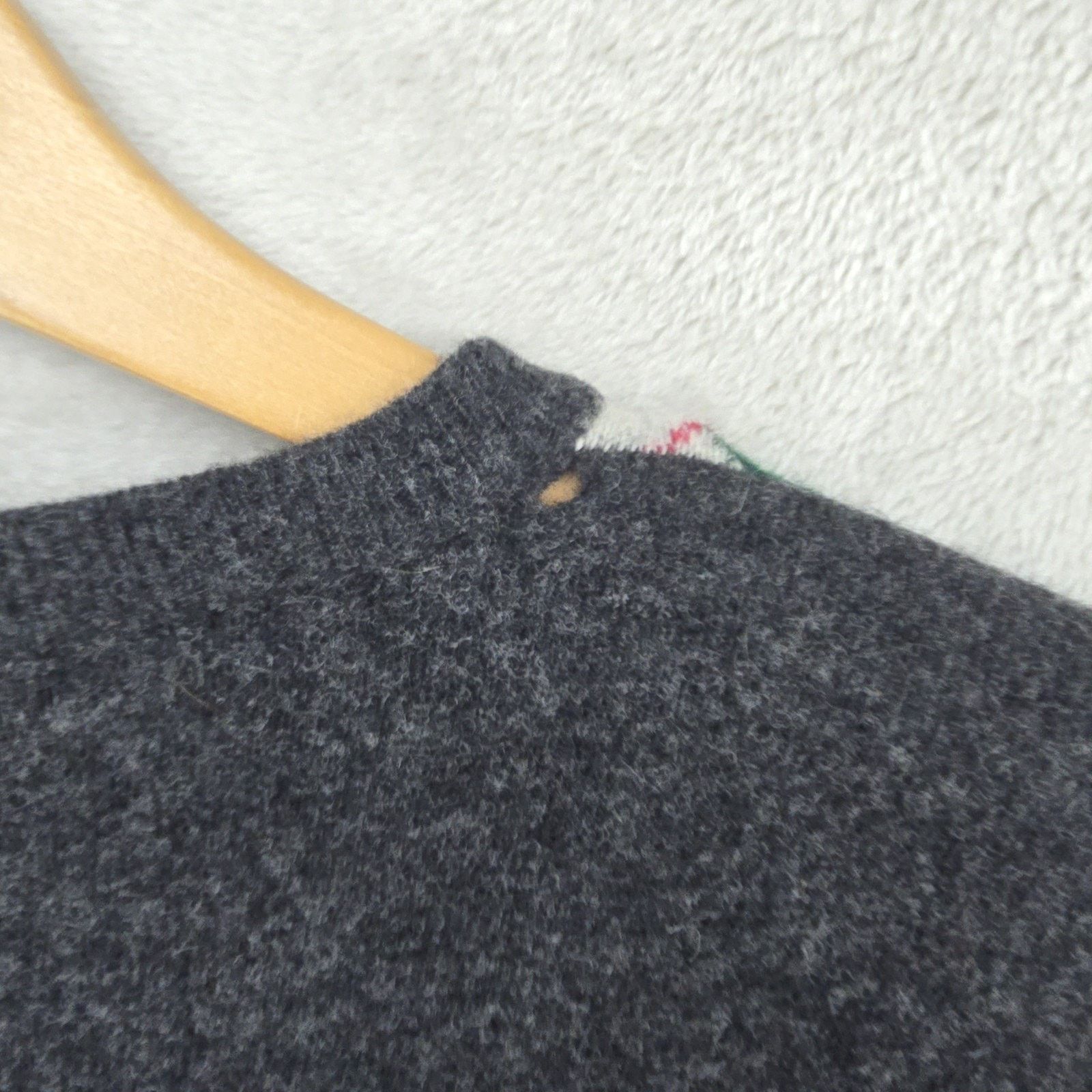 Pringle Of Scotland VTG Pringle Of Scotland Argyle Wool Sweater Medium *FLAWS* Size M / US 6-8 / IT 42-44 - 6 Thumbnail