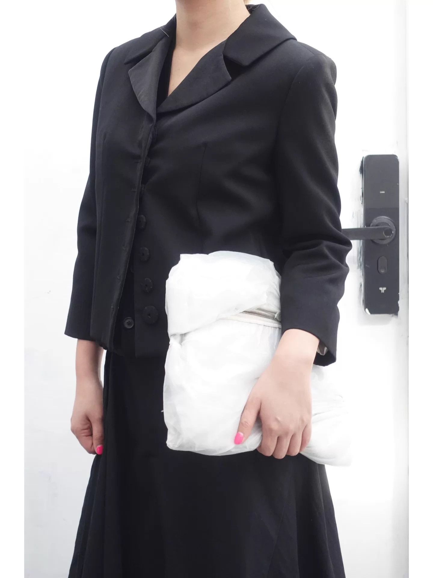 Maison Margiela Maison Margiela AW2015 Wool Hidden Button Short Jacket 38 Size XS / US 0-2 / IT 36-38 - 2 Thumbnail