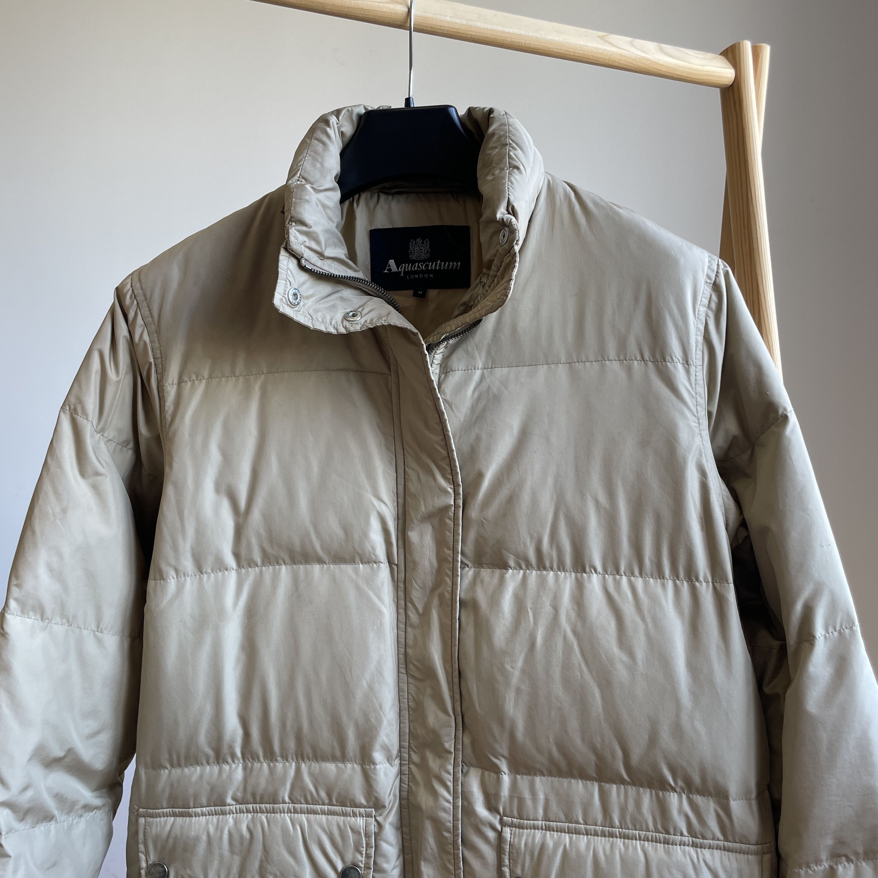 Aquascutum Aquascutum Womens Vintage Puffer Down Jacket Size M Size M / US 6-8 / IT 42-44 - 4 Thumbnail