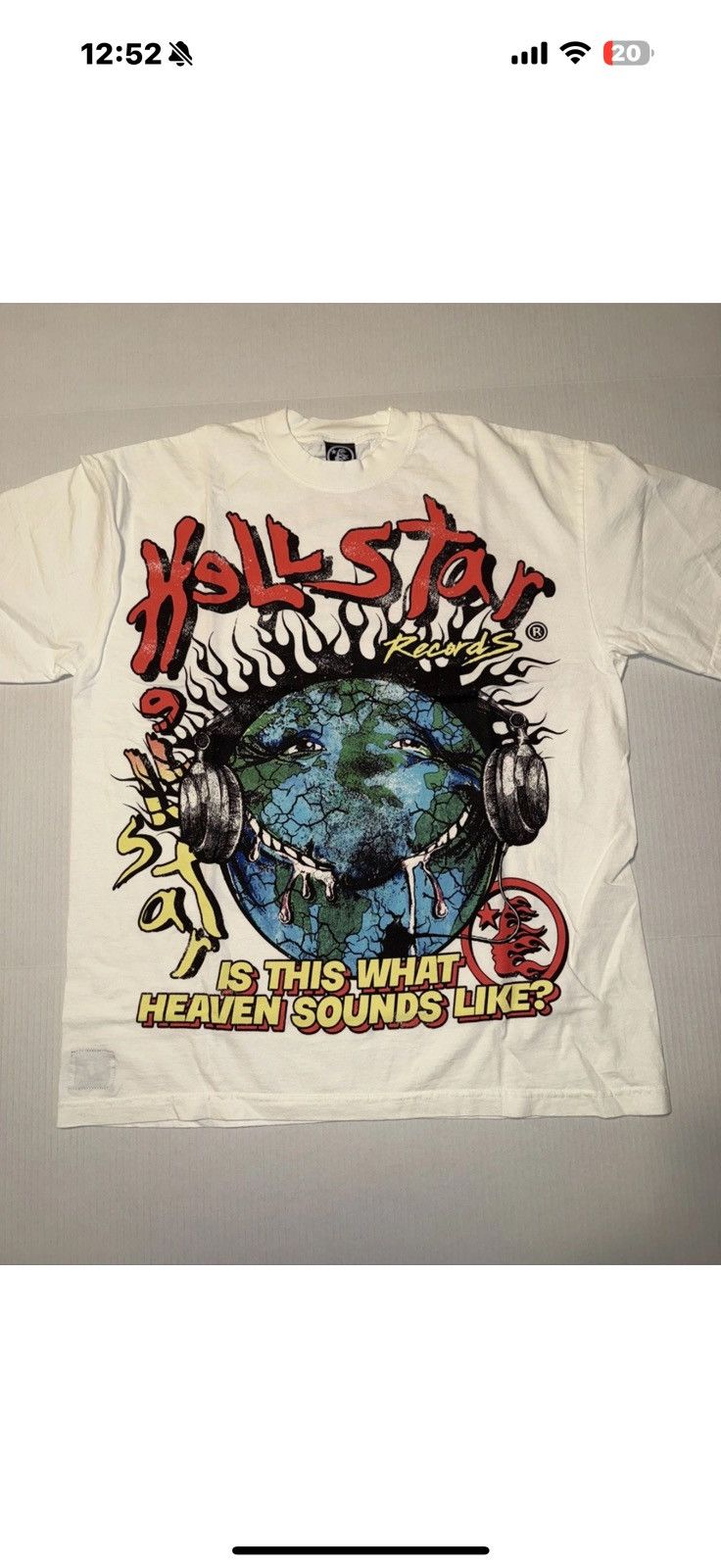HELLSTAR Hellstar Records T-Shirt 'Is This What Heaven Sound Like’ Size US S / EU 44-46 / 1 - 3 Thumbnail