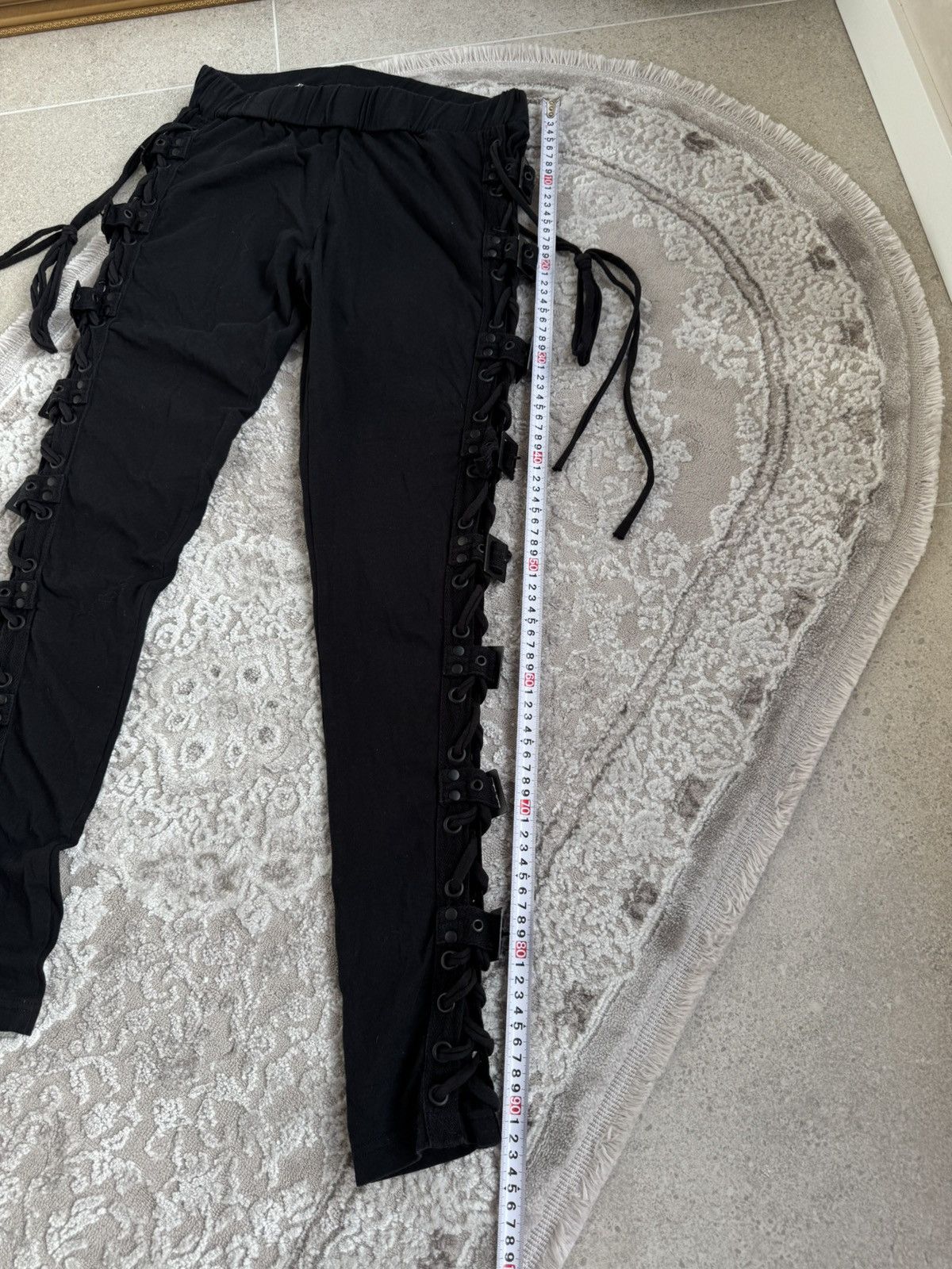 Vintage Rare Pants Gothicana Bondage BDSM Punk Avant-Garde Japan Size US 30 / EU 46 - 5 Thumbnail