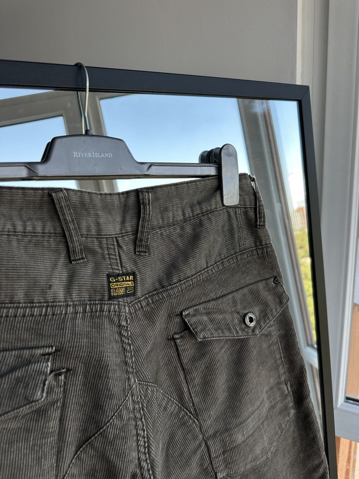 G-Star Vintage G Star Raw Velvet General 3D Tapered Cargo Pants Size US 33 - 8 Thumbnail