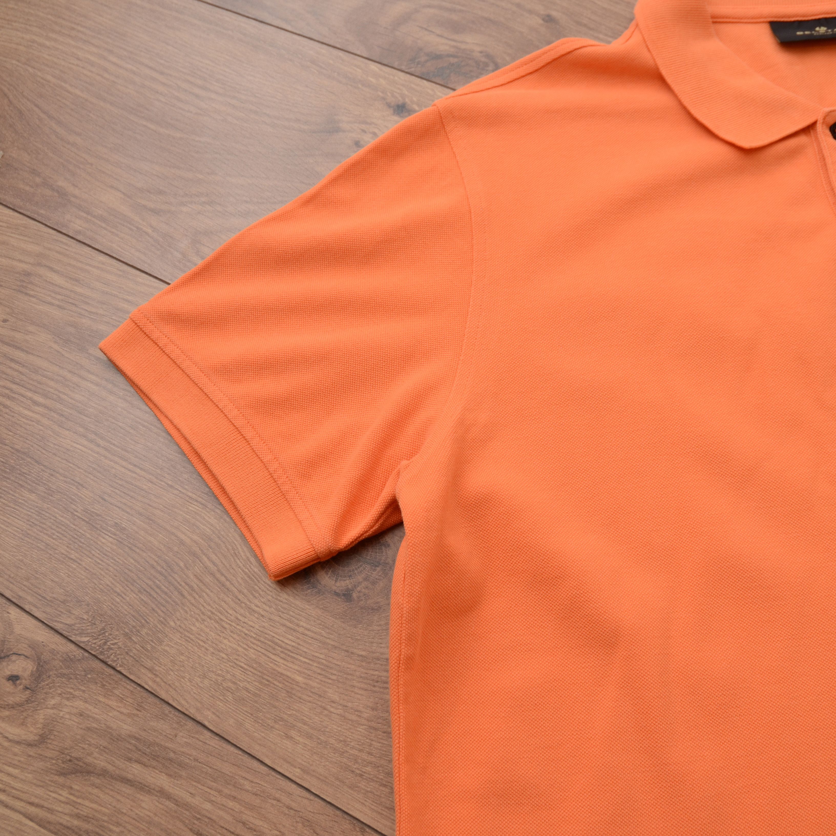 Belstaff Belstaff Polo T-Shirt XL/XXL Orange Lightweight Cotton Size US XXL / EU 58 / 5 - 14 Thumbnail