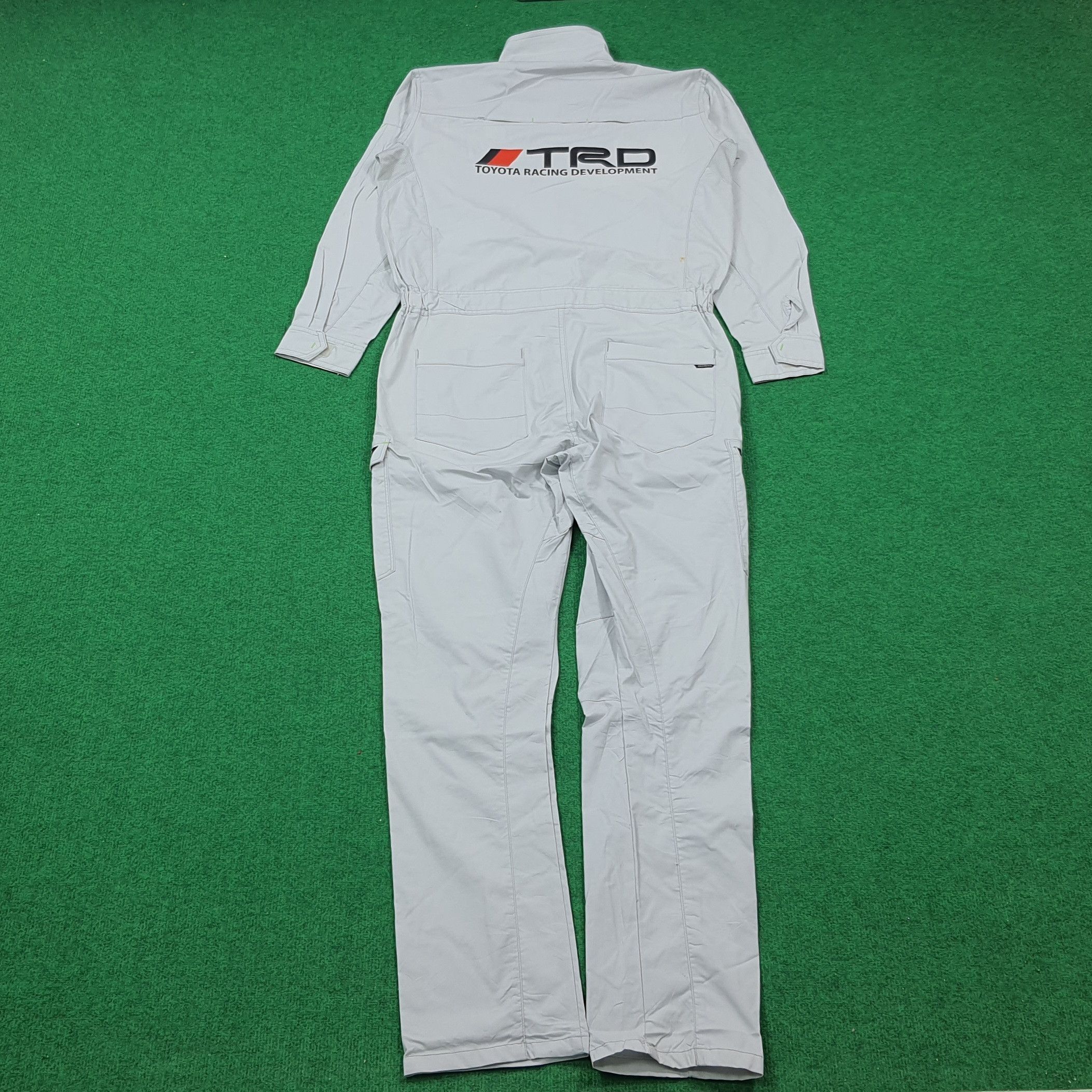 Japanese Brand Vintage TRD Toyota Motorsports Custom Coverall C286N17 Size US M / EU 48-50 / 2 - 2 Thumbnail
