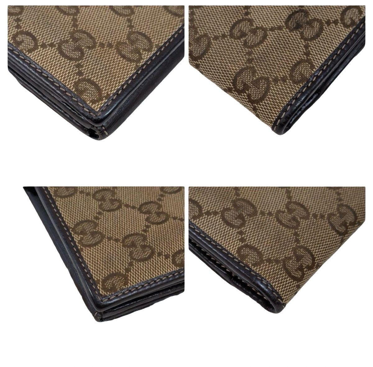 Gucci GUCCI GG Canvas Lovely Heart Continental Bifold Long Wallet Size ONE SIZE - 5 Thumbnail
