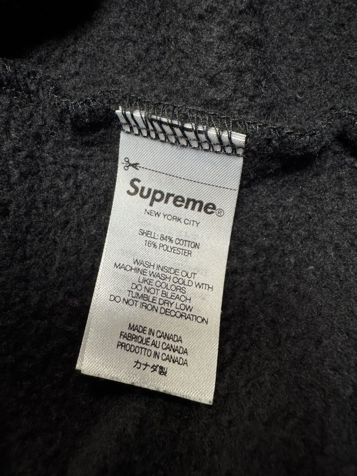 Supreme Supreme Gradient Logo Hoodie Black Size US L / EU 52-54 / 3 - 7 Thumbnail