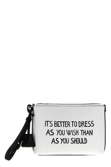 Moschino MOSCHINO White Clutch New & Authentic Size ONE SIZE - 1 Thumbnail
