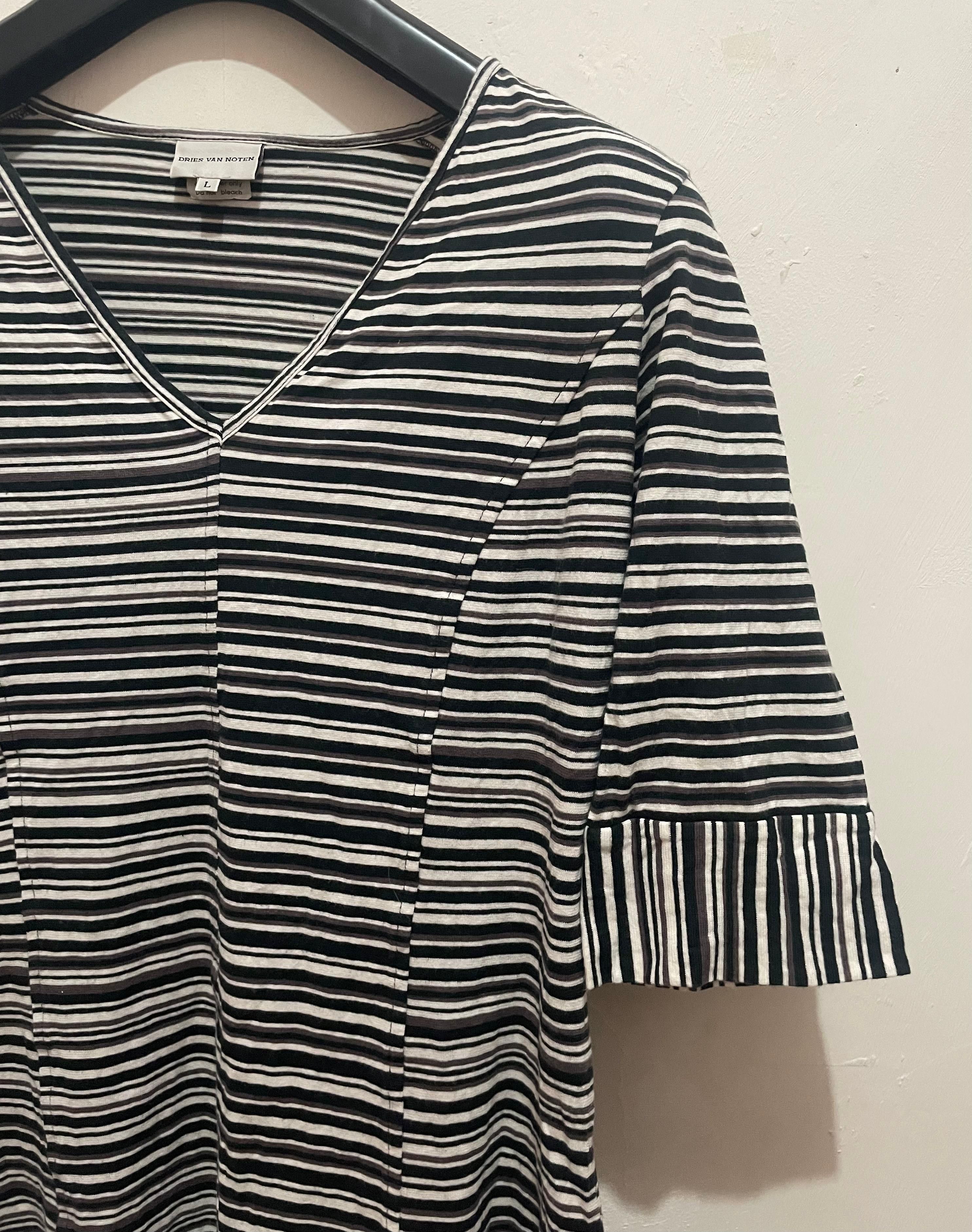 Designer × Dries Van Noten DRIES VAN NOTEN TOP / BLOUSE Size L / US 10 / IT 46 - 3 Thumbnail
