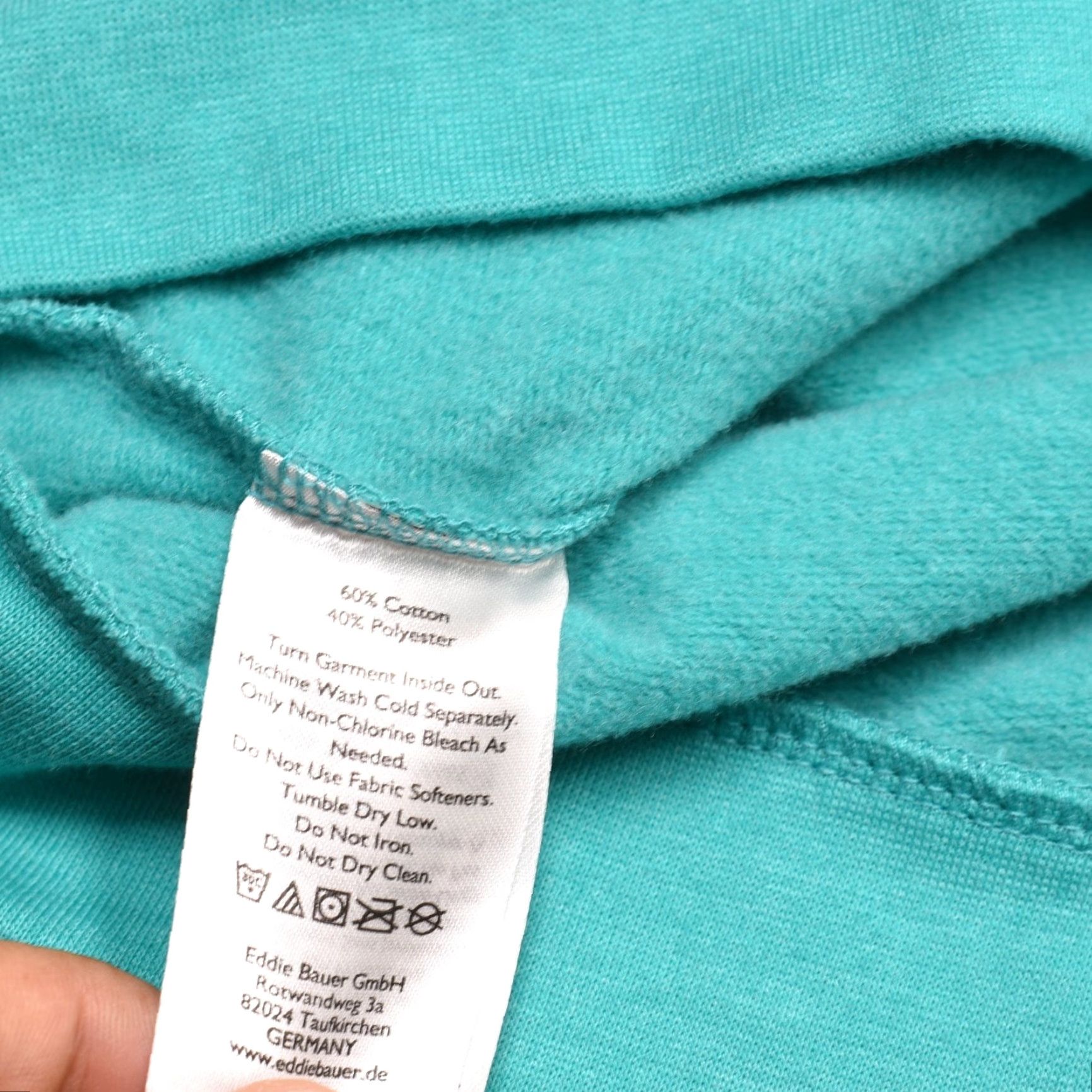 Eddie Bauer Eddie Bauer Women's Cotton Blend Green Full Zip Hooded Solid Basic Jacket S Size S / US 4 / IT 40 - 8 Thumbnail