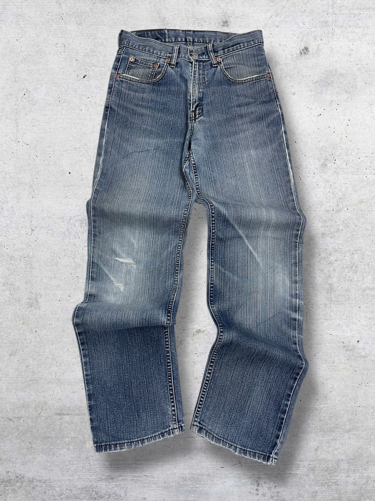 Levi's Vintage Clothing VINTAGE 533 LEVIS USA DESIGNER 90S OG OLD RIPPED BLUE DENIM Size US 28 / EU 44 - 1 Thumbnail