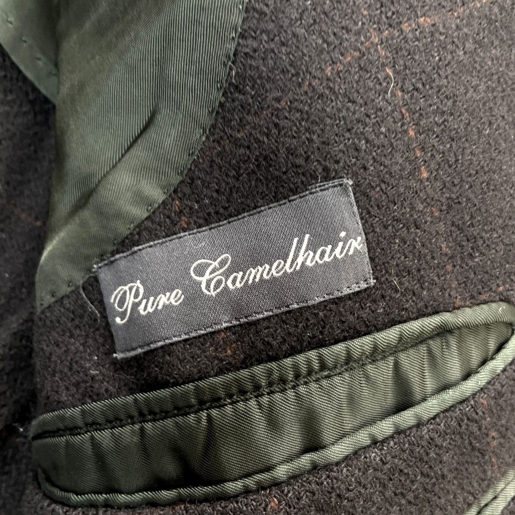 Ermenegildo Zegna VTG Ermenegildo Zegna Jacket Mens XL Black Plaid Coat Wool Single-Breasted Notch Lapel Classic Tuxedo-Style Vintage Size 46R - 6 Thumbnail