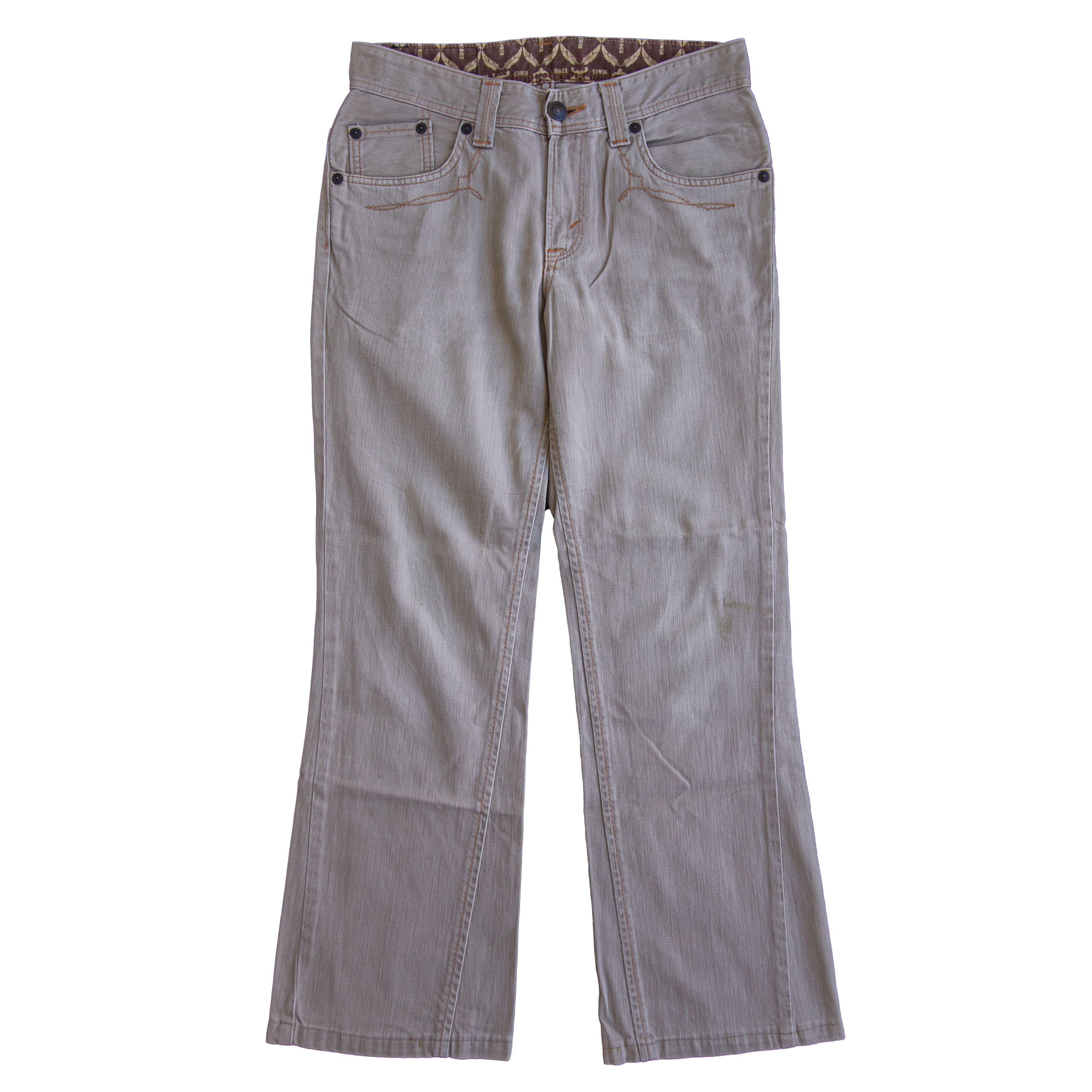 Edwin × Vintage Edwin XV Exclusive Vintage Brown Jeans Size US 32 / EU 48 - 2 Thumbnail