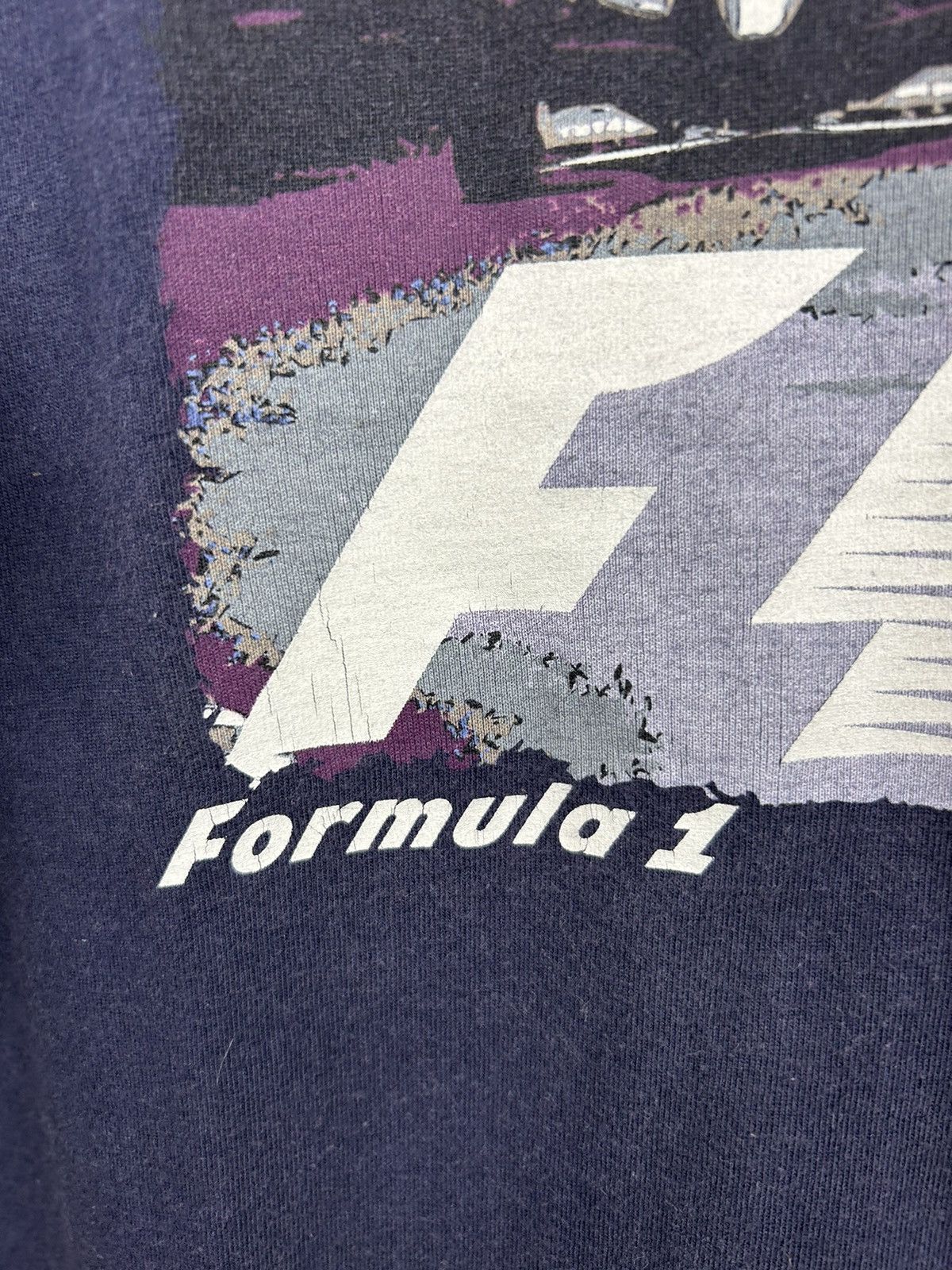 Formula 1 Vintage 80s Formula 1 Racing T shirt 1987 World Champions Size US L / EU 52-54 / 3 - 8 Thumbnail