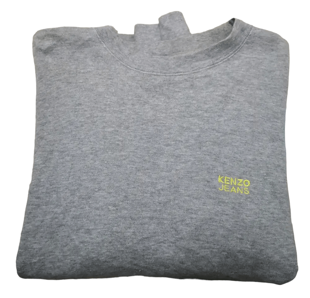 Kenzo Kenzo Jeans Embroidered Big Logo Pullover Size US M / EU 48-50 / 2 - 2 Thumbnail