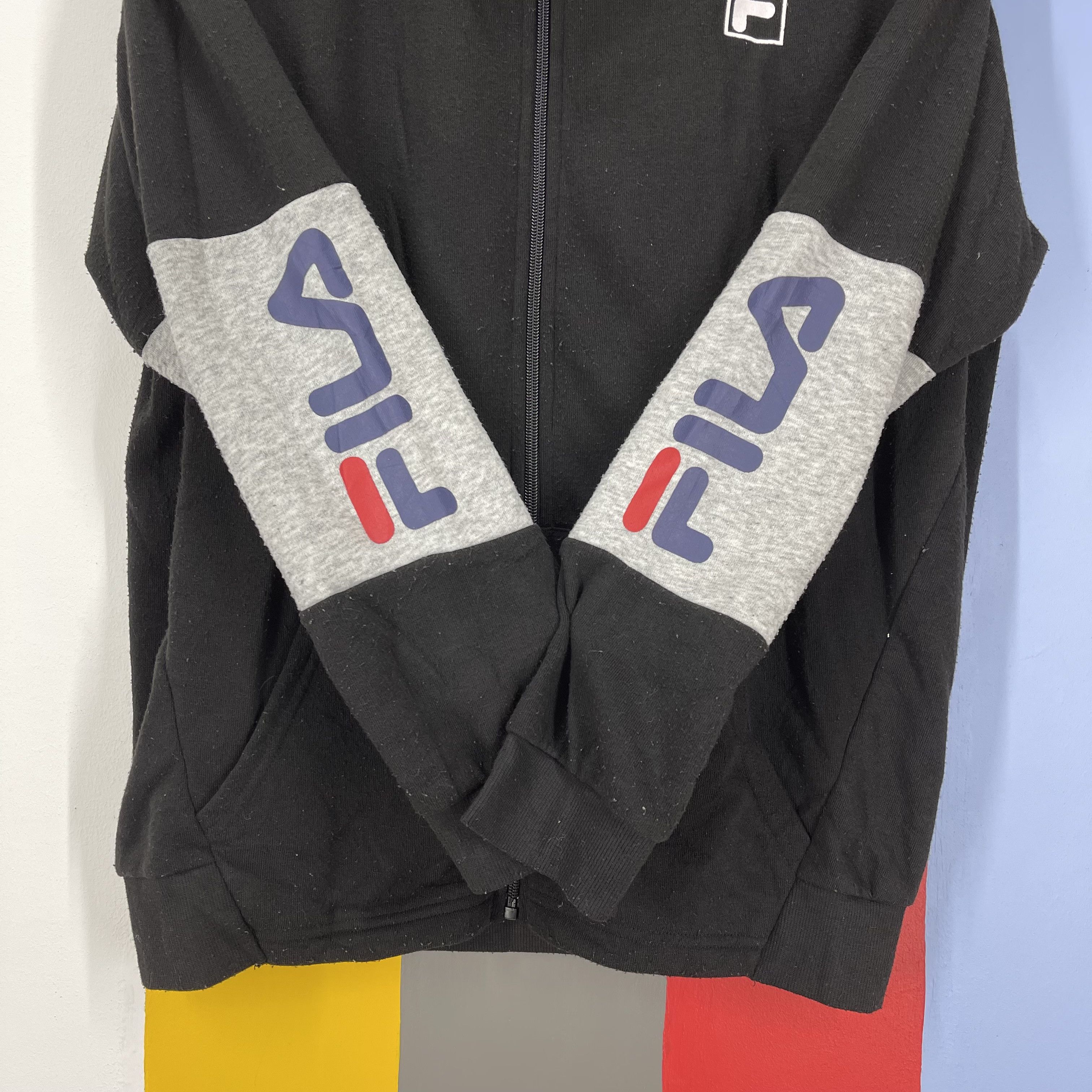 Fila FILA Zipper Hoodie #1234/AQ Size US M / EU 48-50 / 2 - 4 Thumbnail