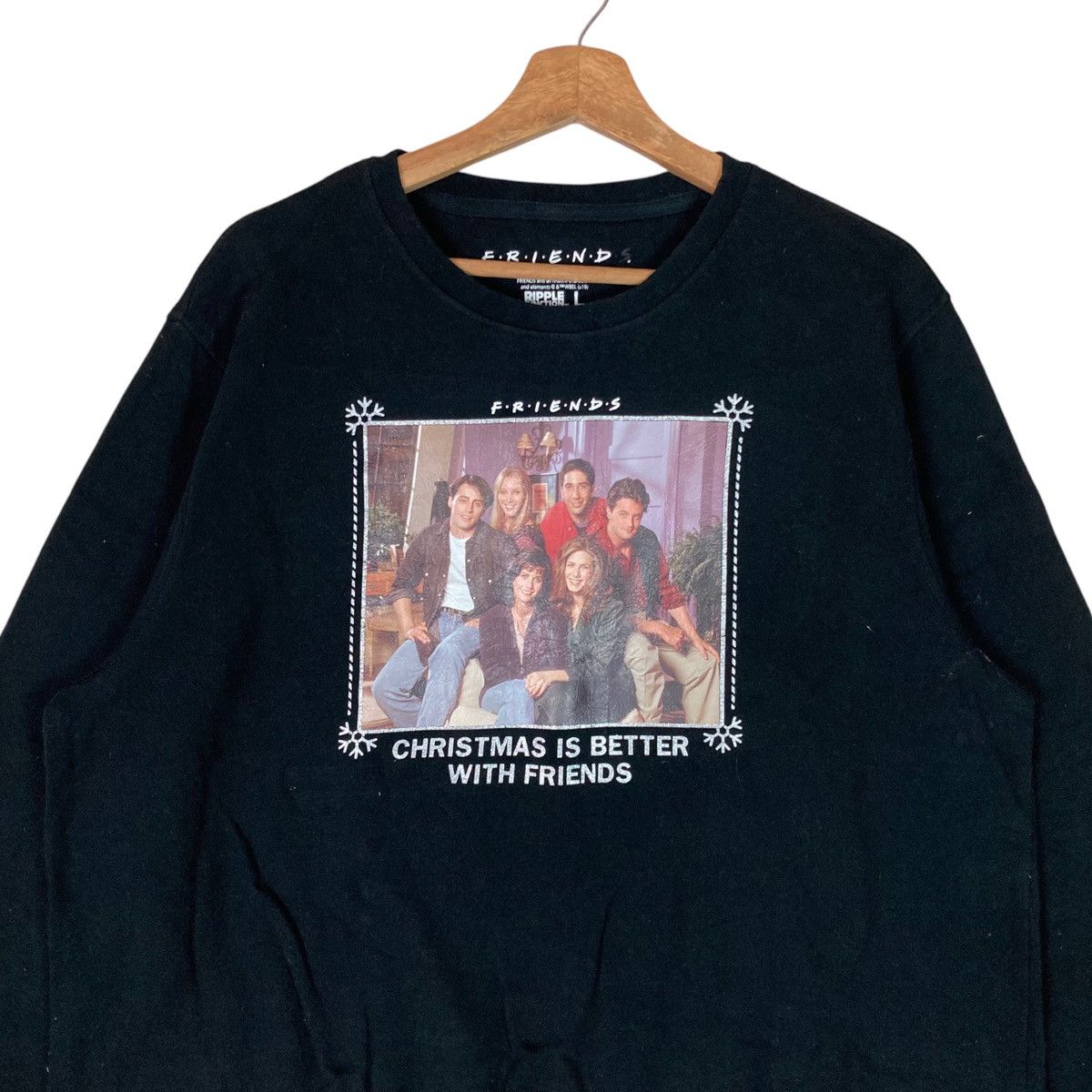 Vintage Vintage FRIENDS TV Series Pullover Jumper Sweatshirt Size US L / EU 52-54 / 3 - 2 Thumbnail