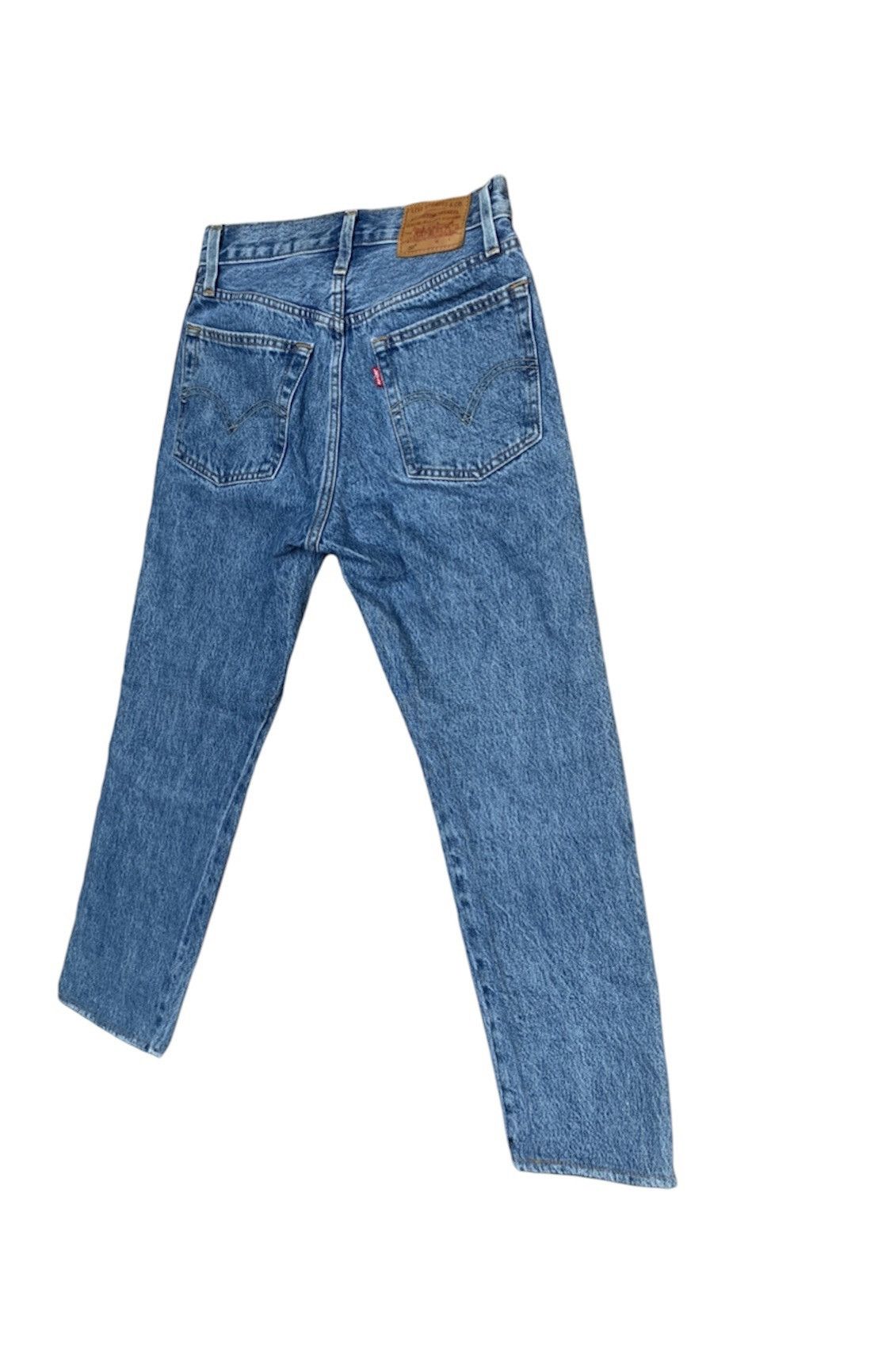 Levi's Levis 501 Levis Premium Big E Side Tape Denim Pants Size 26" / US 2 / IT 38 - 5 Thumbnail