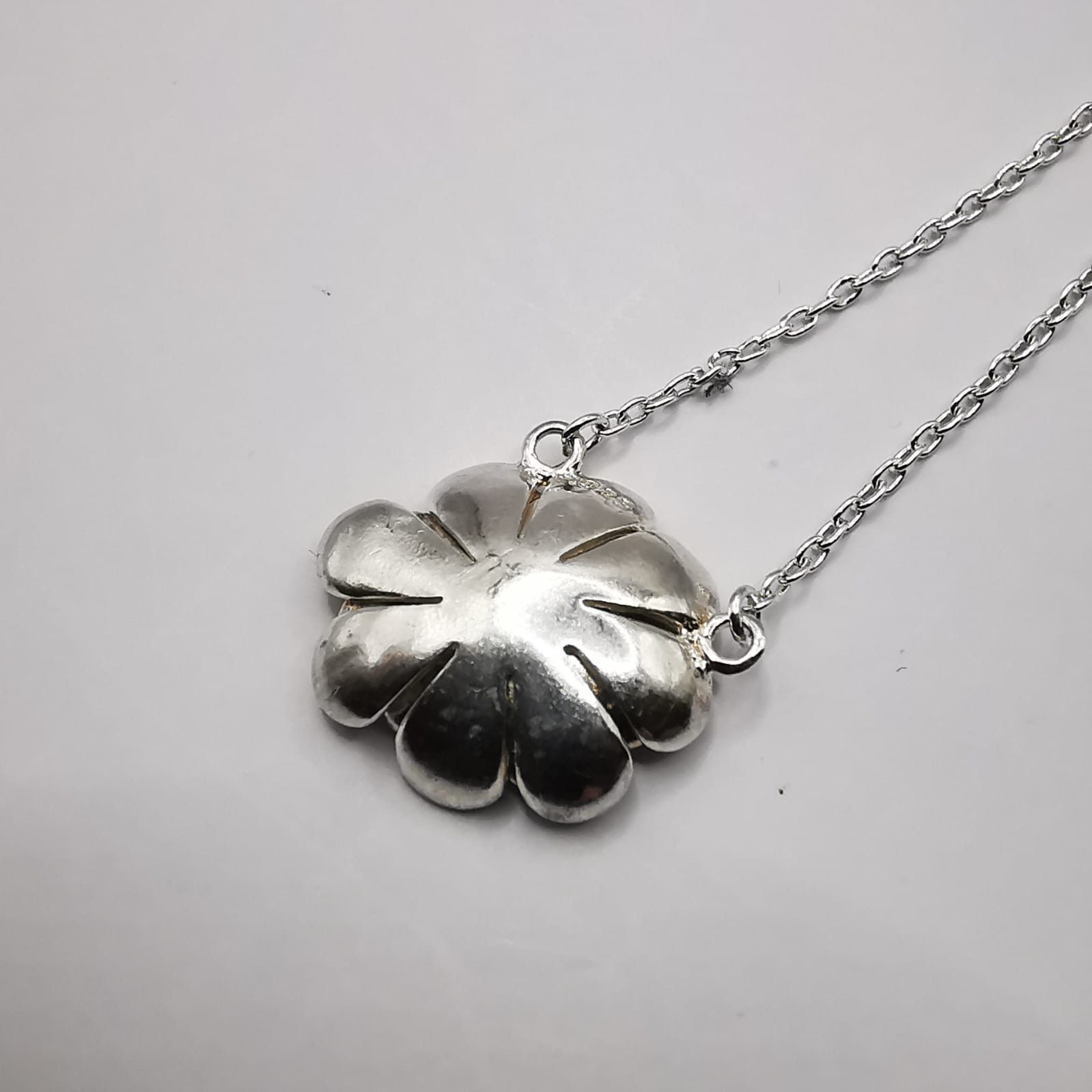 Sterling Silver Vintage Jewelry Chain,Pendant, 925 Sterling Silver 3,65g Size ONE SIZE - 8 Thumbnail