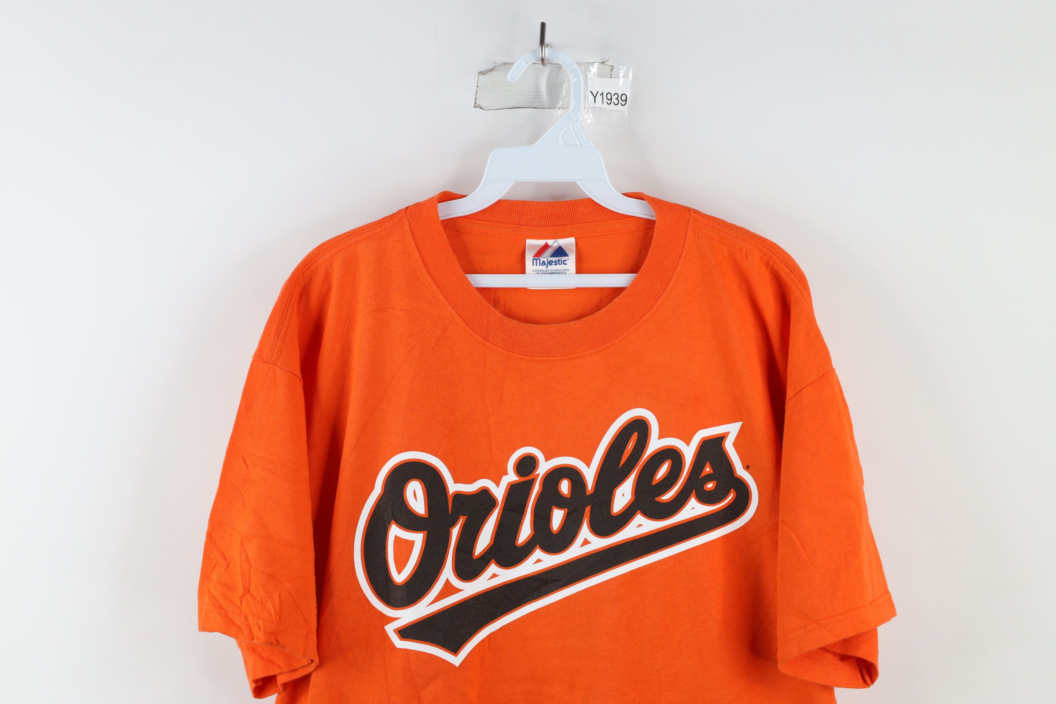 Majestic Vintage Majestic Baltimore Orioles Baseball T-Shirt Orange Size US L / EU 52-54 / 3 - 2 Thumbnail