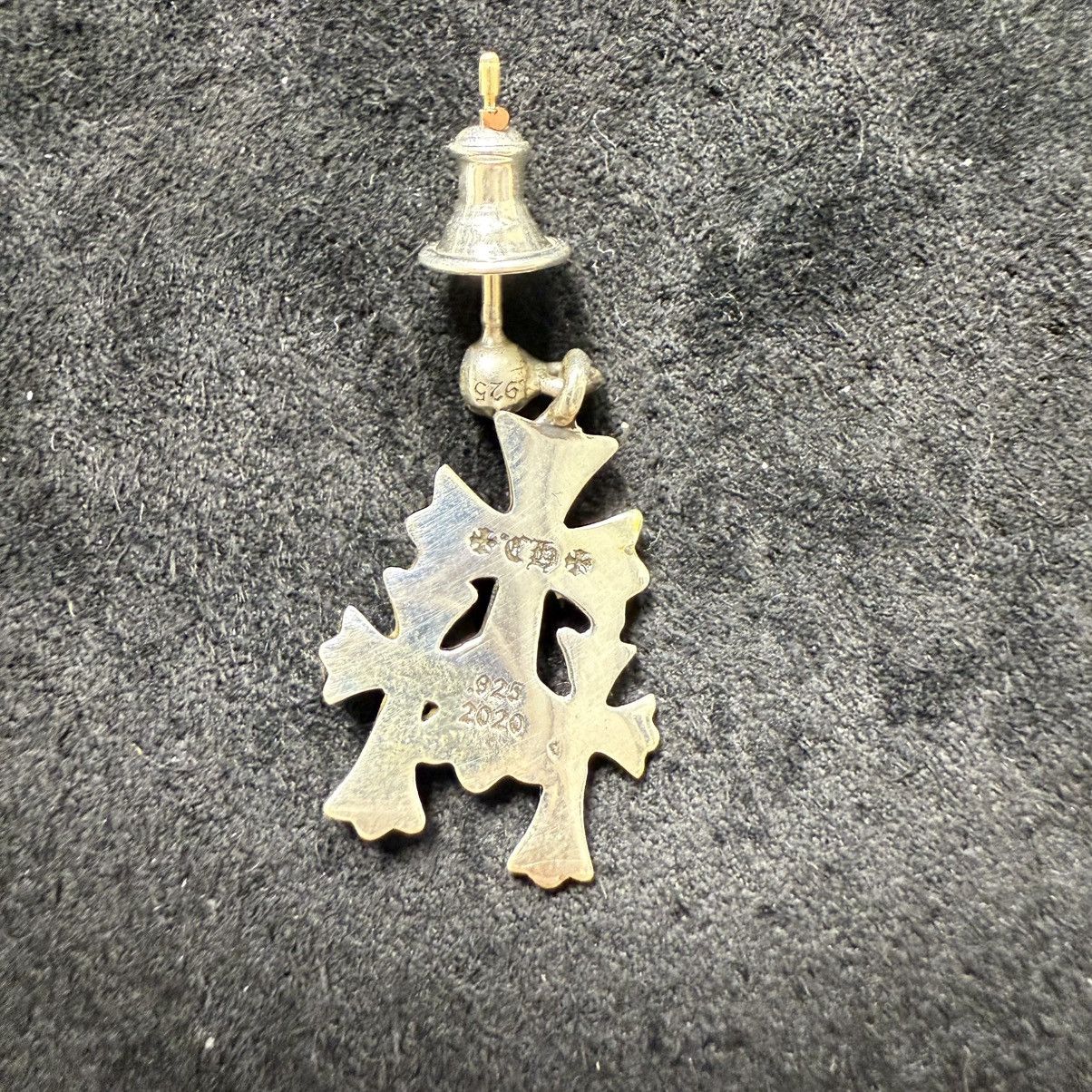 Chrome Hearts Chrome Hearts Triple Cross Earring Size ONE SIZE - 3 Thumbnail