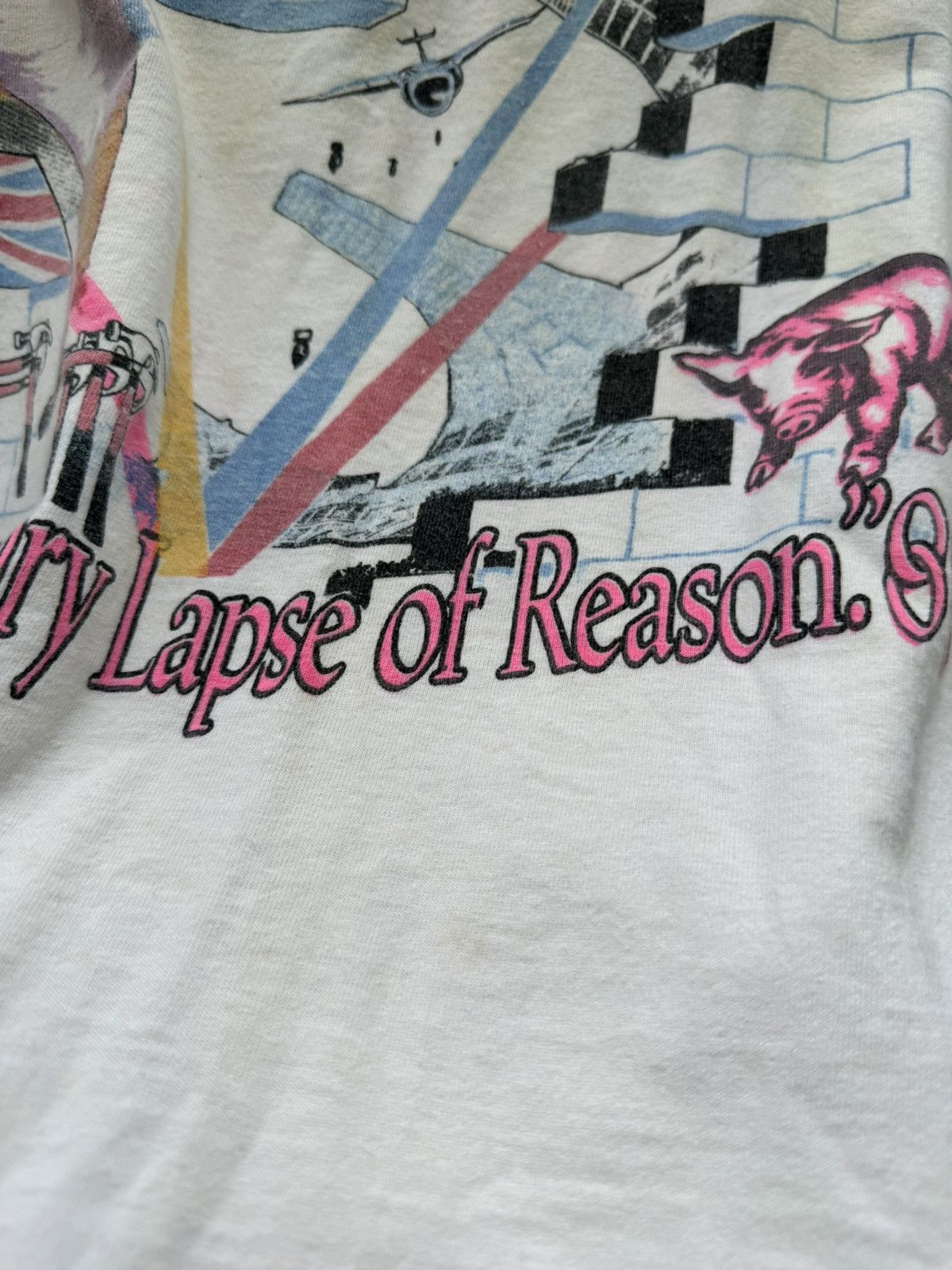 Band Tees Vintage Pink Floyd 1988 Tour Shirt A Momentary Laps Tee Size US M / EU 48-50 / 2 - 11 Thumbnail