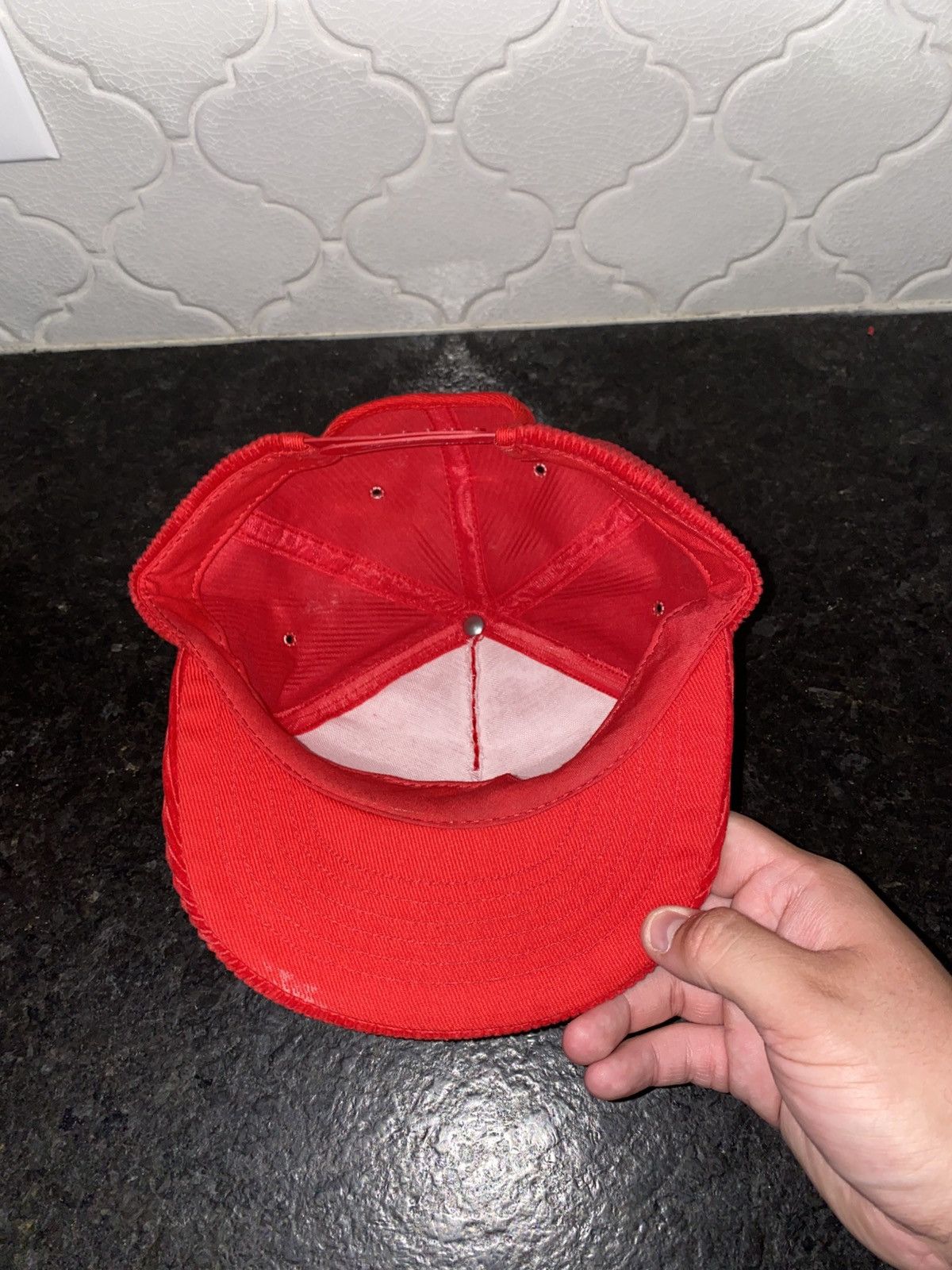 Other Vintage 90s Bridgestone tires corduroy snapback Size ONE SIZE - 3 Thumbnail