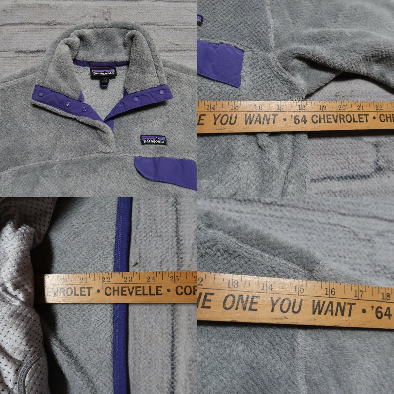 Patagonia Patagonia Re-Tool Snap-T Fleece Pullover Womens M Grey Sweatshirt Sweater Size M / US 6-8 / IT 42-44 - 8 Thumbnail