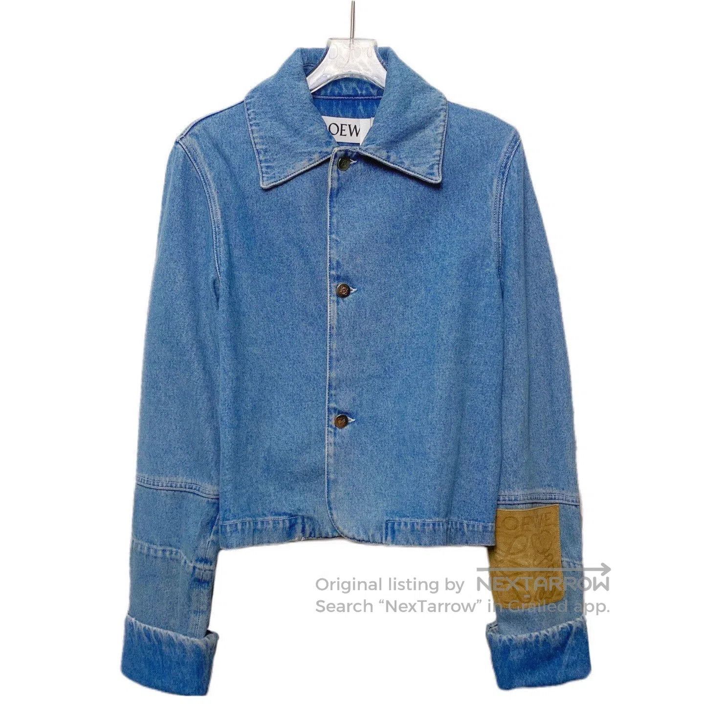 Loewe Loewe Blue Logo Denim Jacket XS. Size US XS / EU 42 / 0 - 1 Thumbnail