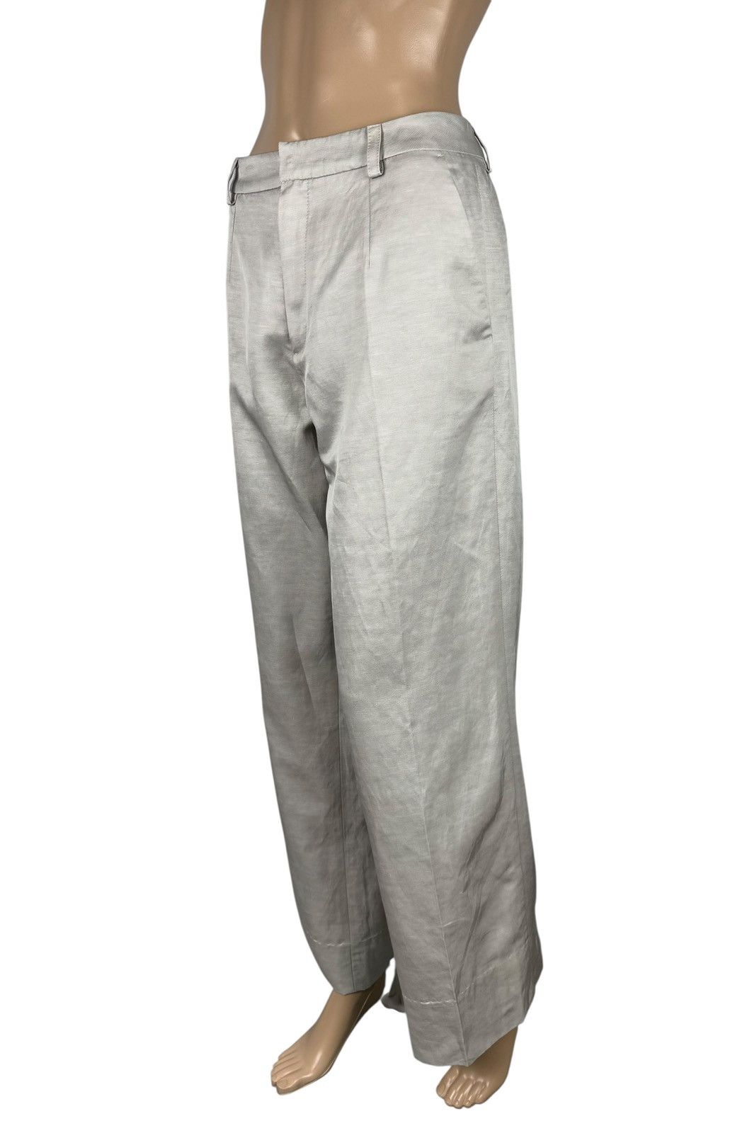 Misbhv MISBHV Linen-Cupro Dress Pants Wide Leg size L Size 36" / US 14 / IT 50 - 1 Thumbnail