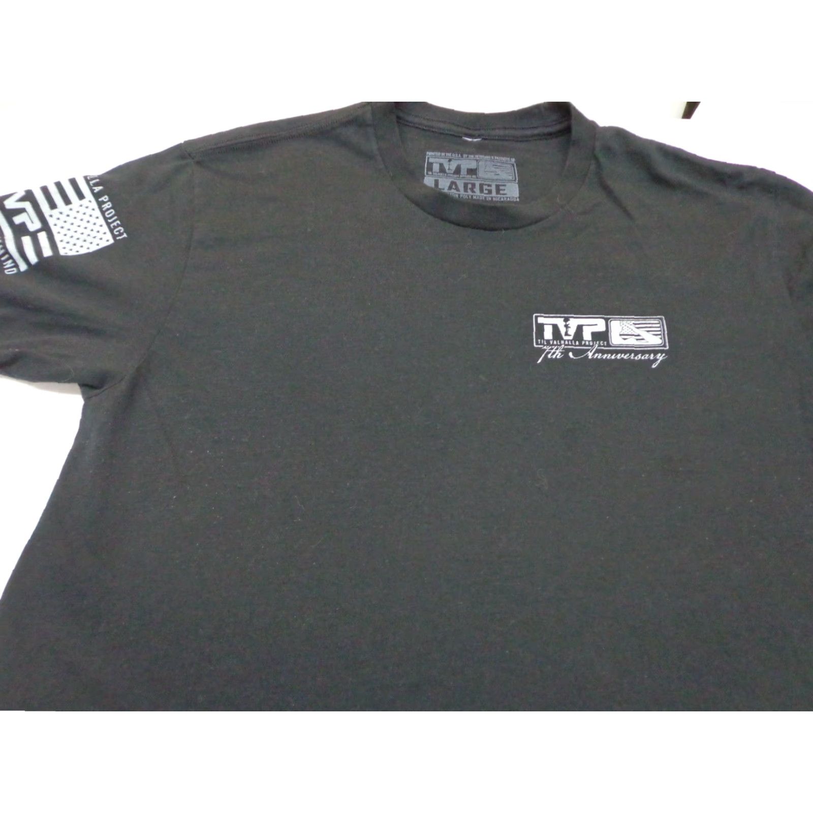 Y/Project Til Valhalla Project T-Shirt Size Large Black Logo Cotton Blend Crew Neck Men L Patriotic 7th Anniversary Size US L / EU 52-54 / 3 - 2 Thumbnail