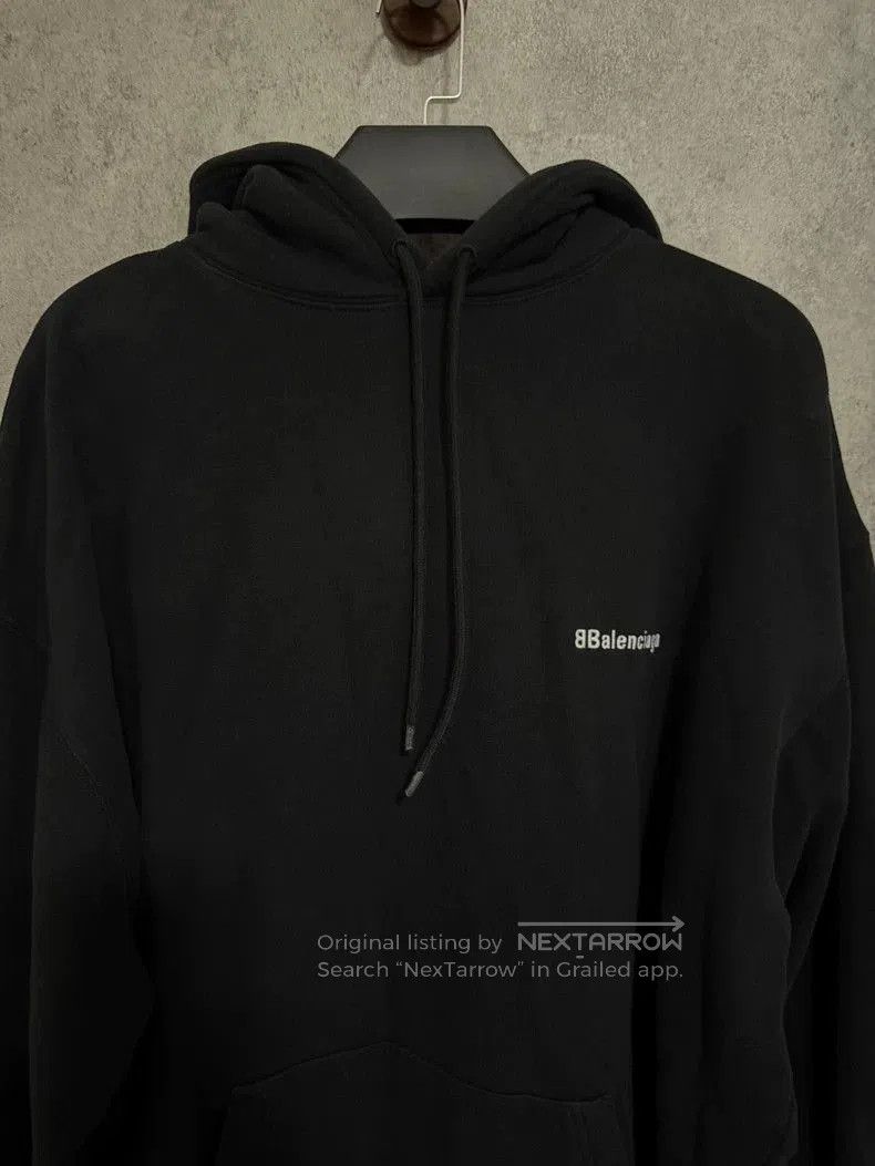 Balenciaga Balenciaga Embroidered BB Logo Hoodie. Size US S / EU 44-46 / 1 - 2 Thumbnail