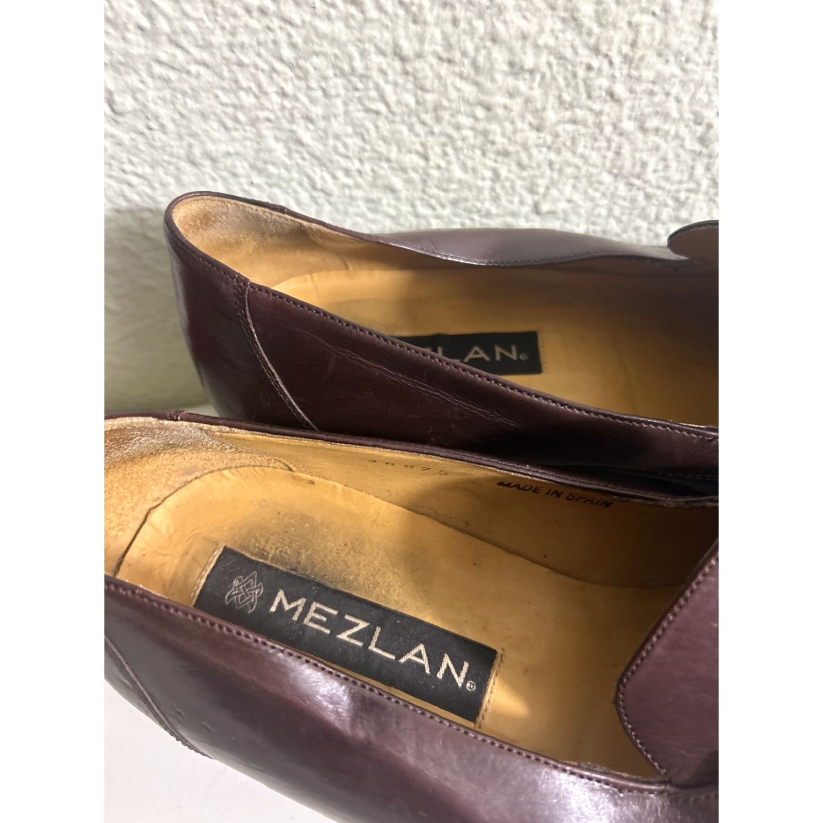 Mezlan Mezlan Mens 10 M Brown Leather Tassel Loafer Slip On Dress Oxford Shoes (Formal) Size US 10 / EU 43 - 5 Thumbnail