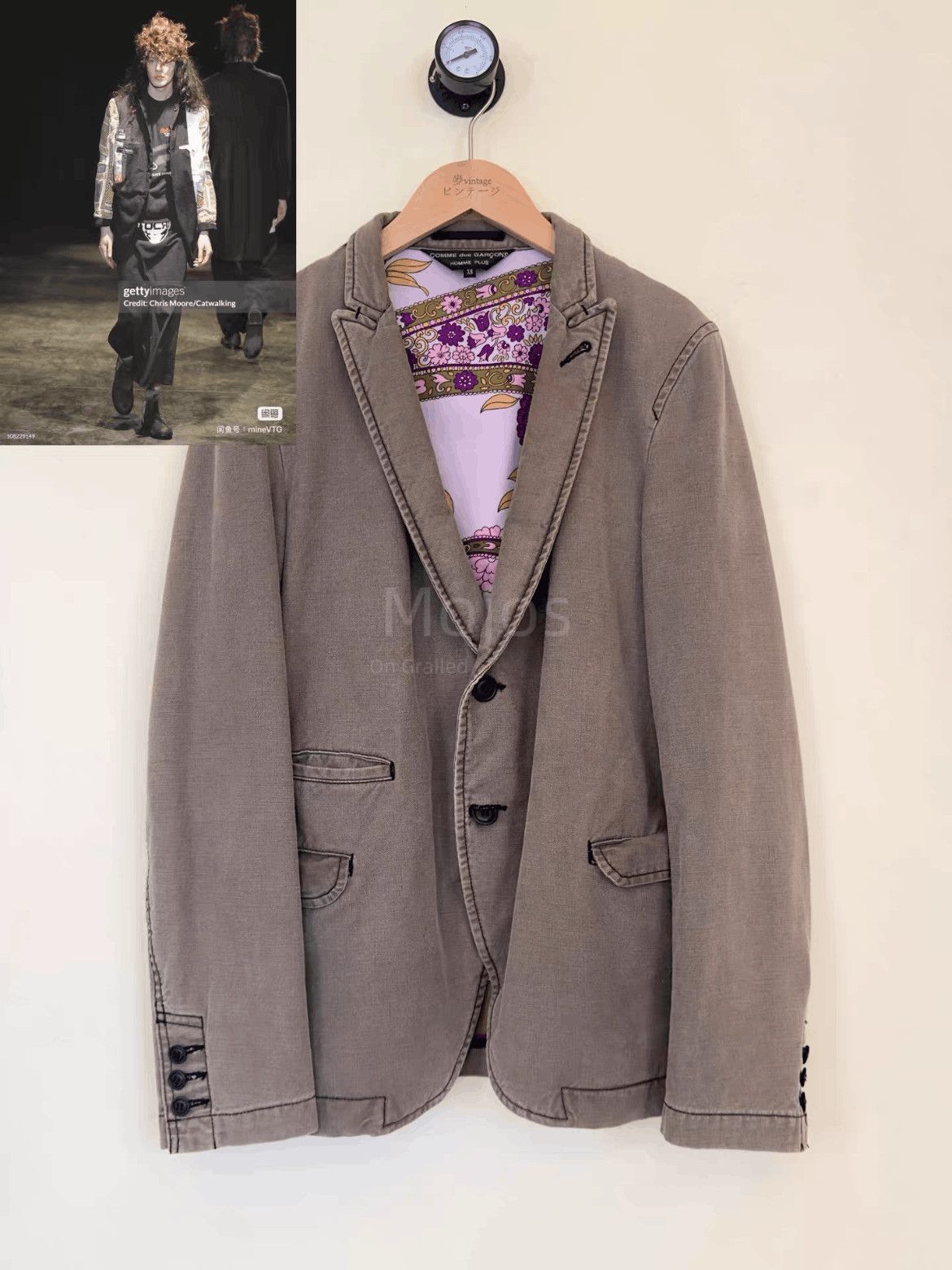 Comme Des Garcons Homme Plus 11AW Runway Vintage Jacket