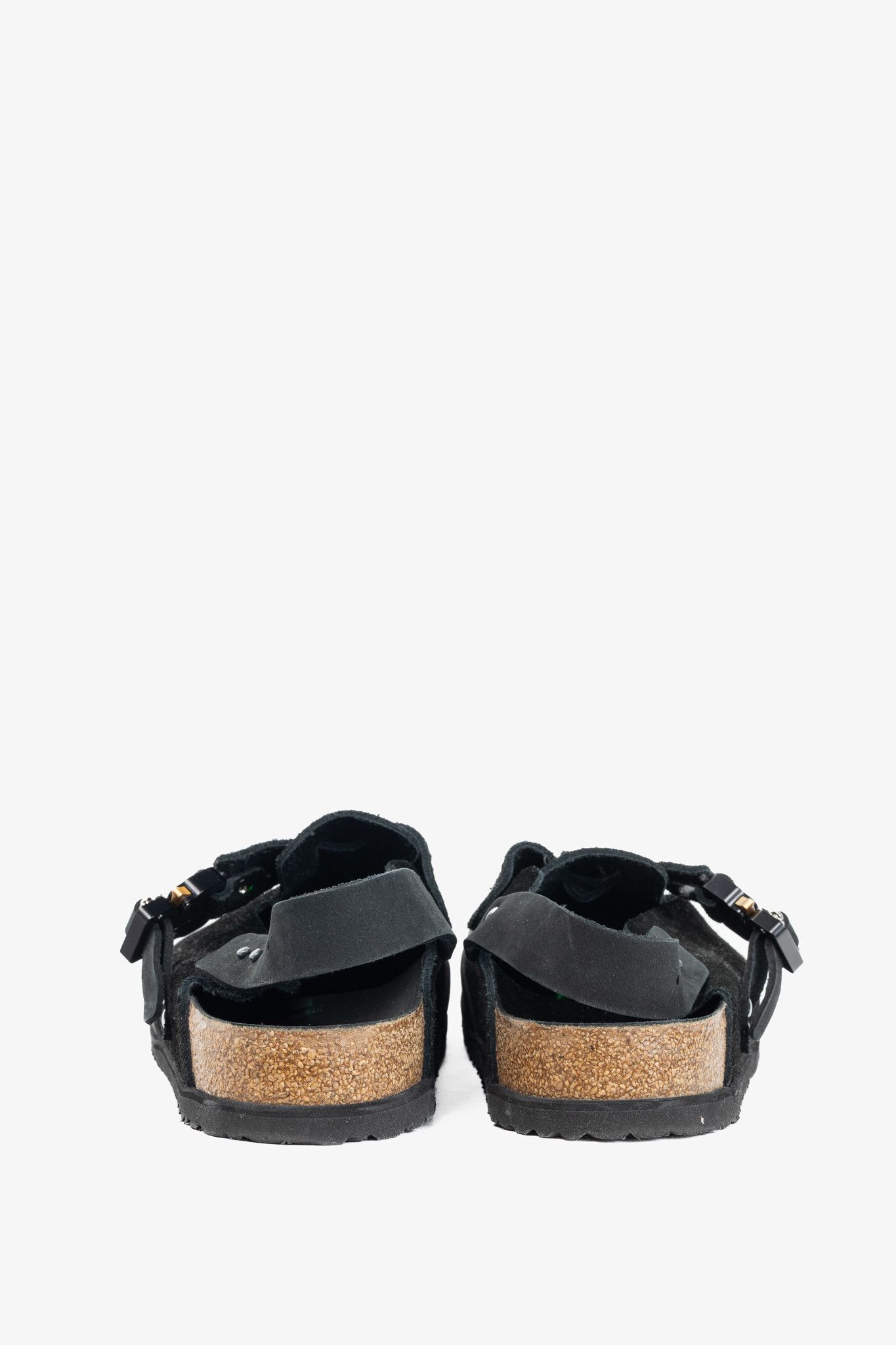 Birkenstock × Dior Dior x Birkenstock Tokio Nubuck Calfskin Leather Slippers Size US 11 / EU 44 - 3 Thumbnail