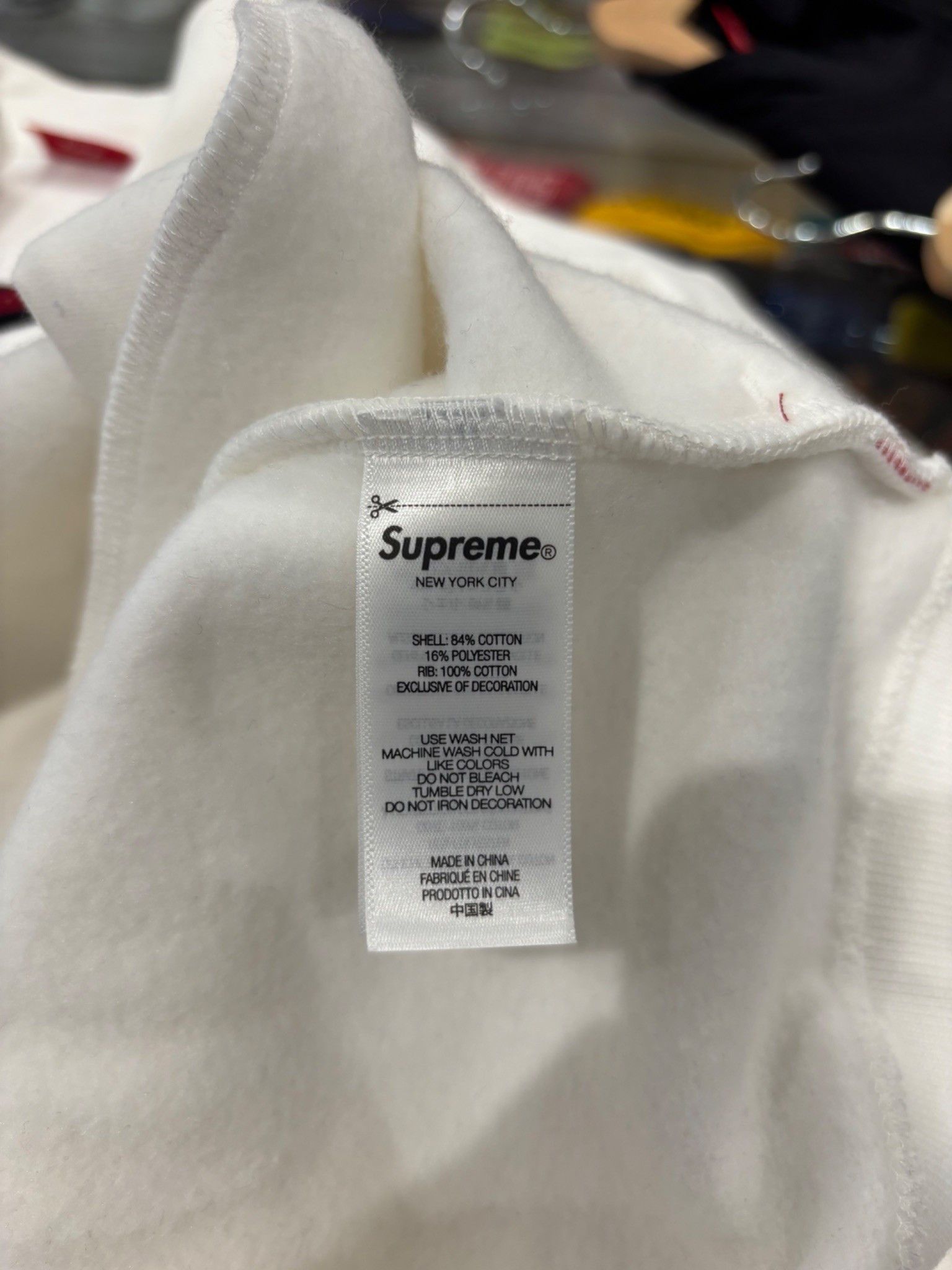 Supreme Supreme Mascots Zip Up Sweatshirt White Size US XL / EU 56 / 4 - 7 Thumbnail
