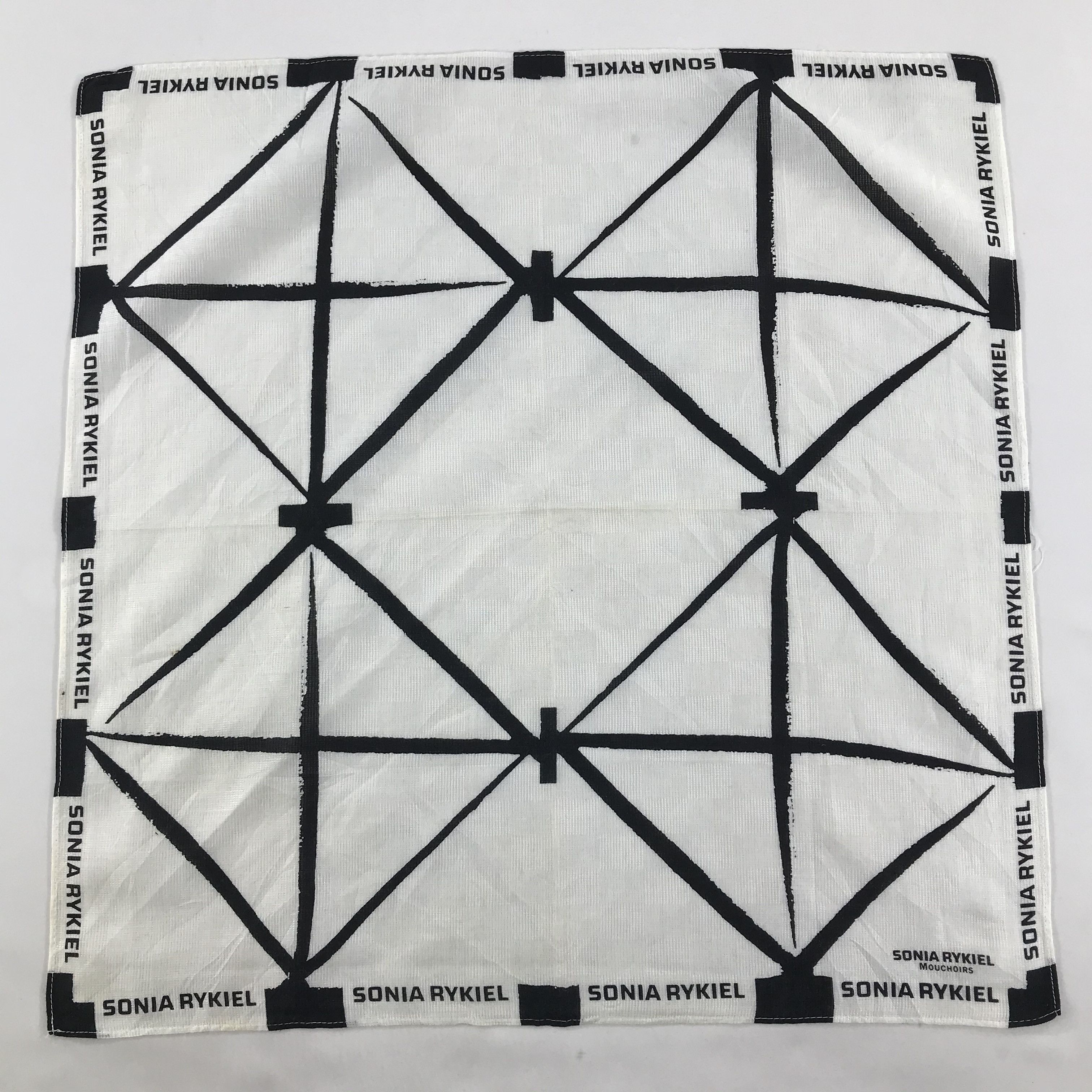Sonia Rykiel × Vintage Sonia Rykiel Bandana / Handkerchief / Neckerchief - S1451 Size ONE SIZE - 1 Thumbnail